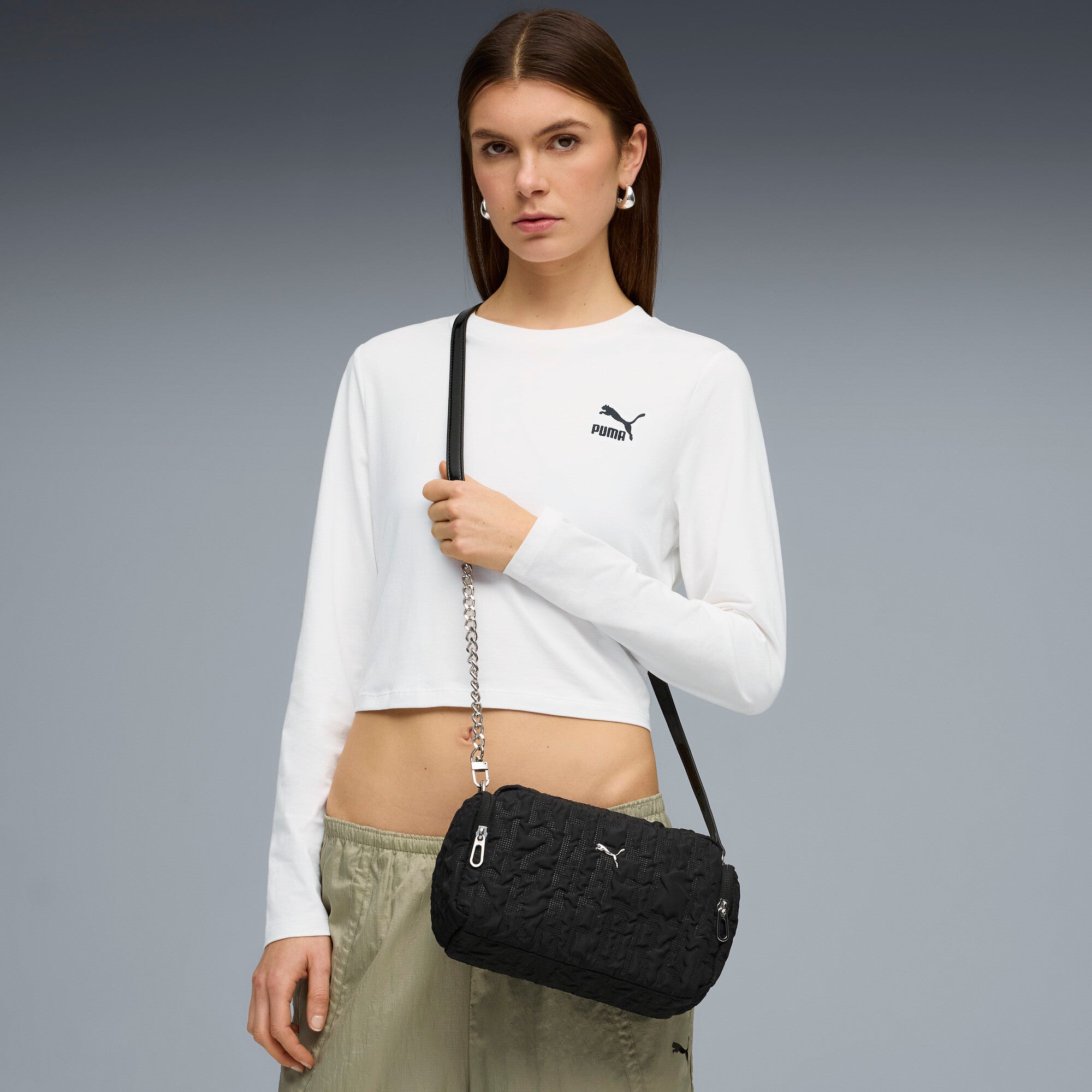 PUMA Strata Multi-Pocket Crossbody Bag Women