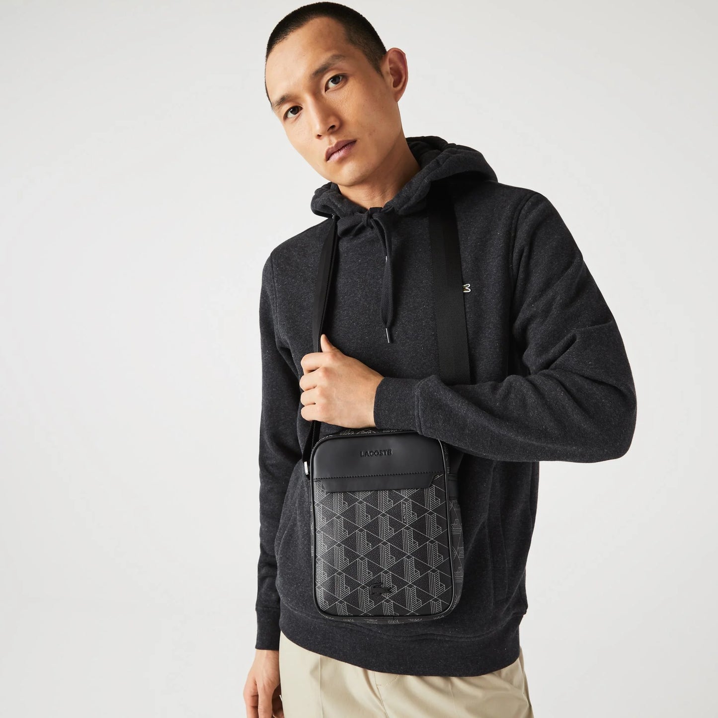 The Blend Monogram Canvas Vertical Bag