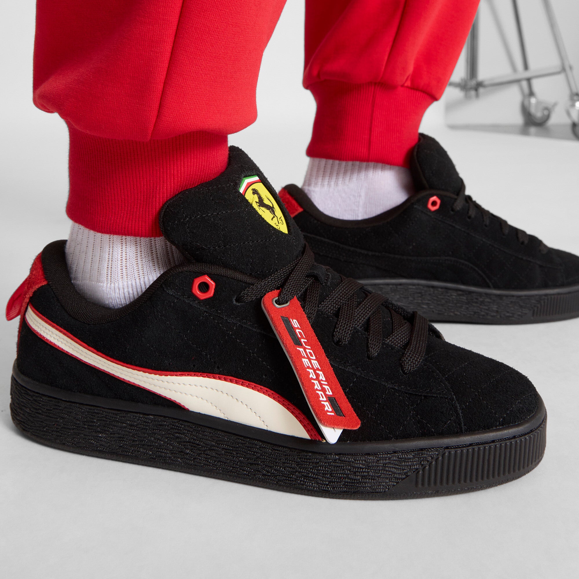 PUMA Scuderia Ferrari Suede XL Hero Sneakers
