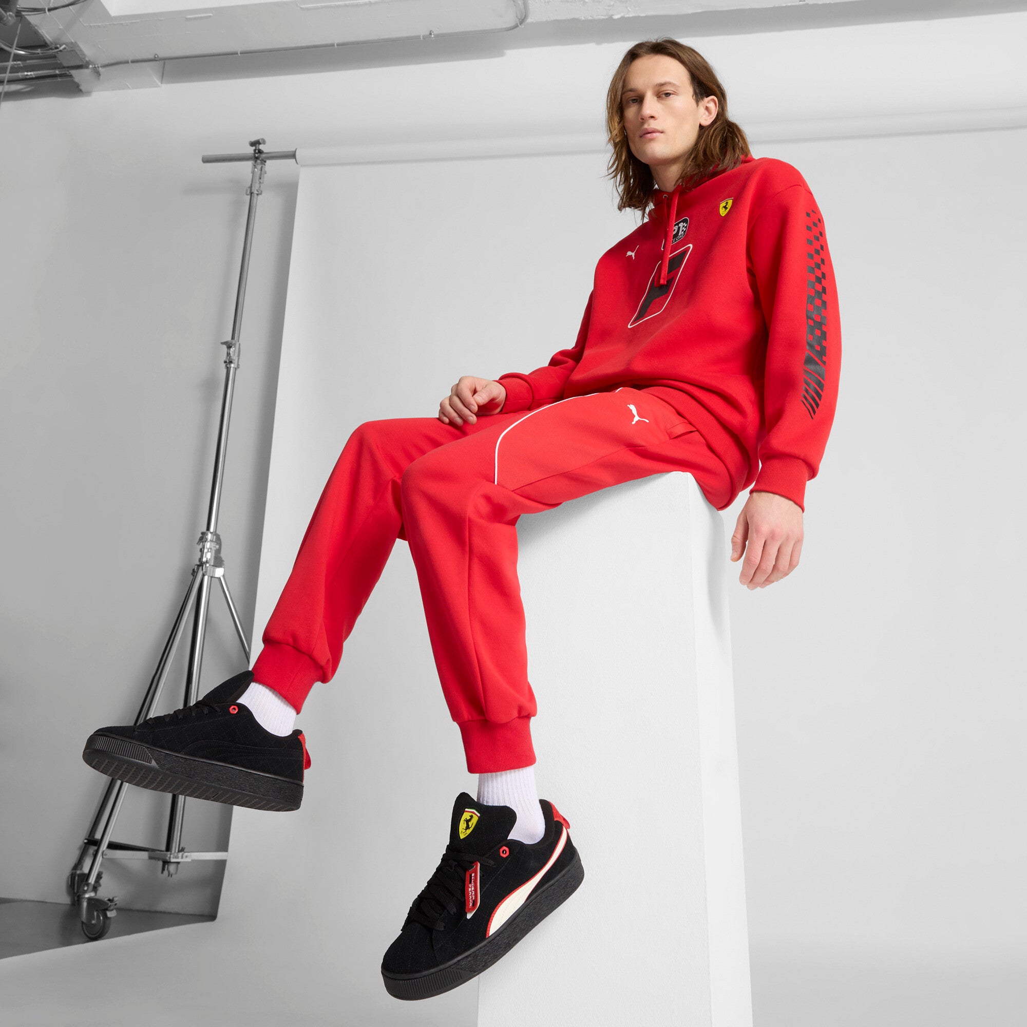 PUMA Scuderia Ferrari Suede XL Hero Sneakers