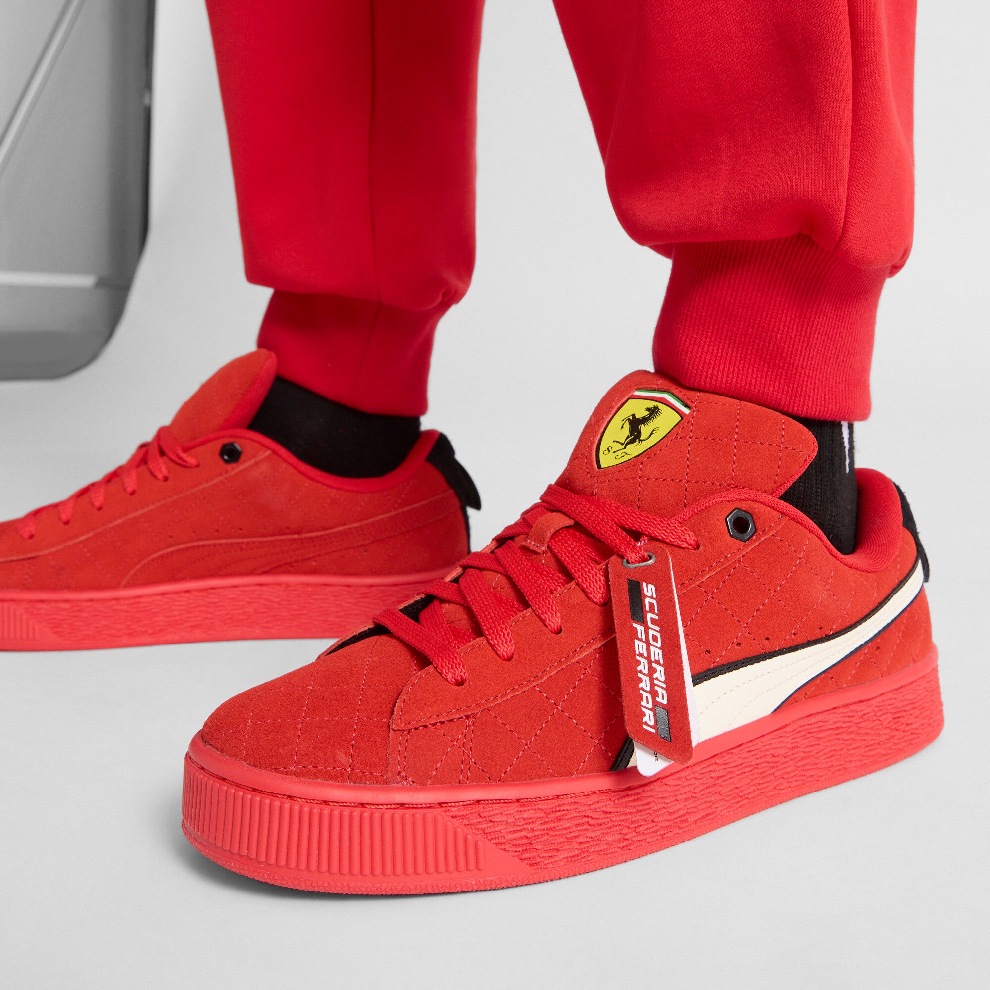 PUMA Scuderia Ferrari Suede XL Hero Sneakers