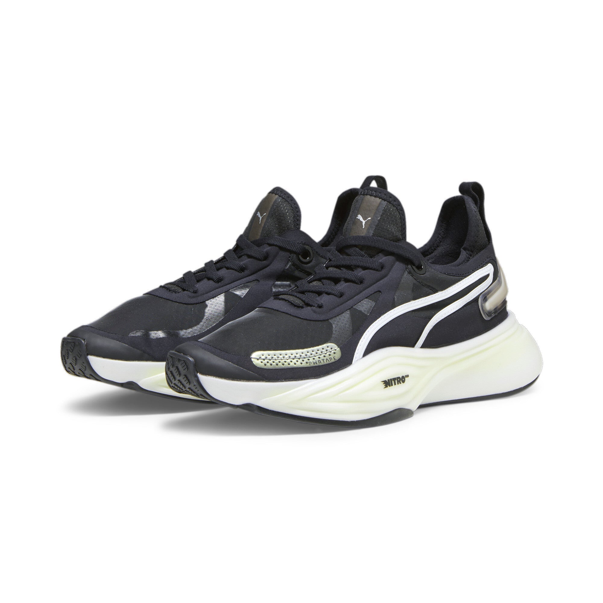 PWR NITRO Squared Wns - 4.5 / PUMA Black-PUMA White - PUMA Footwear THE MIX