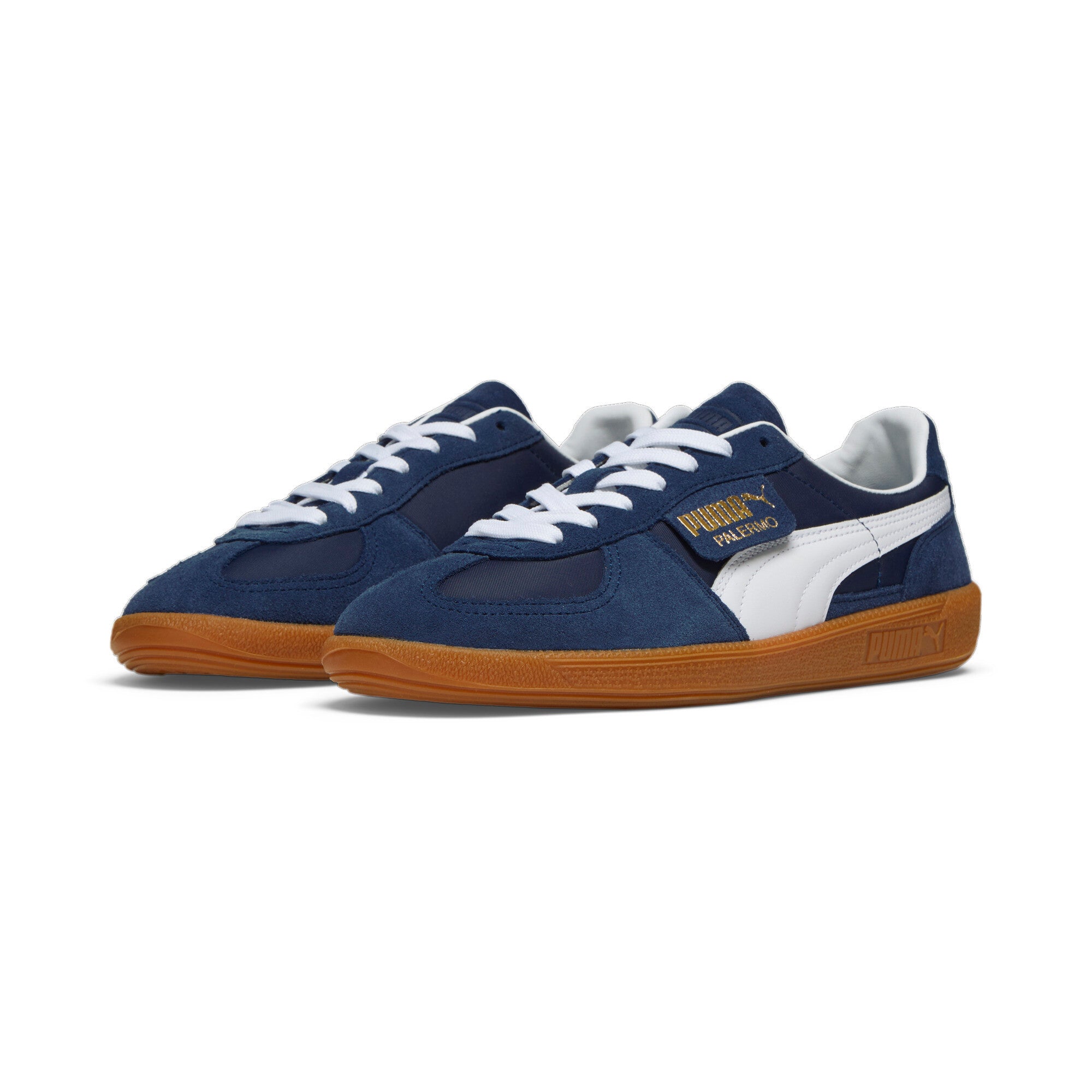 Palermo OG - New Navy-White-Gold / 6.5 - THE MIX Footwear THE MIX