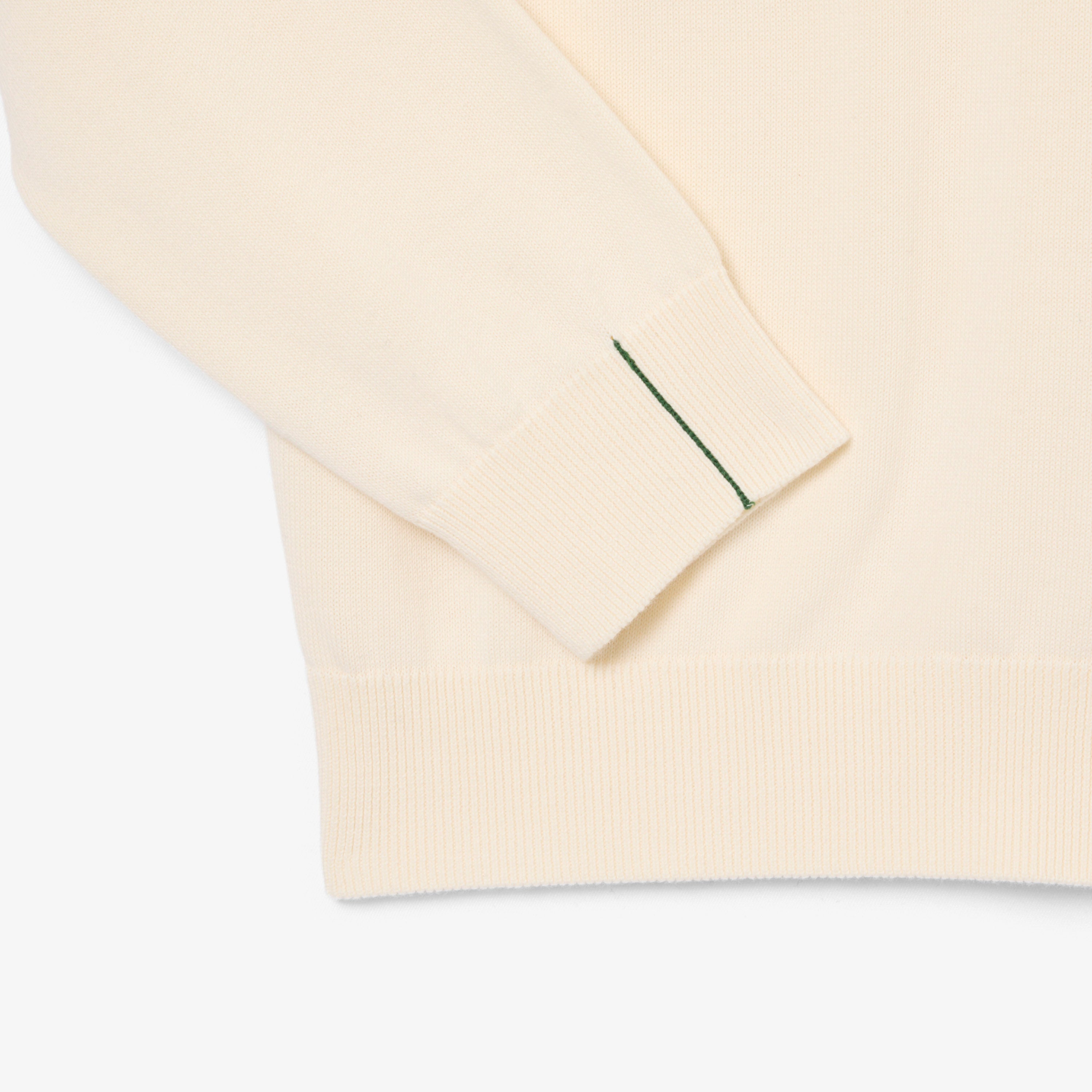 LACOSTE Monochrome Crew Neck Cotton Sweater
