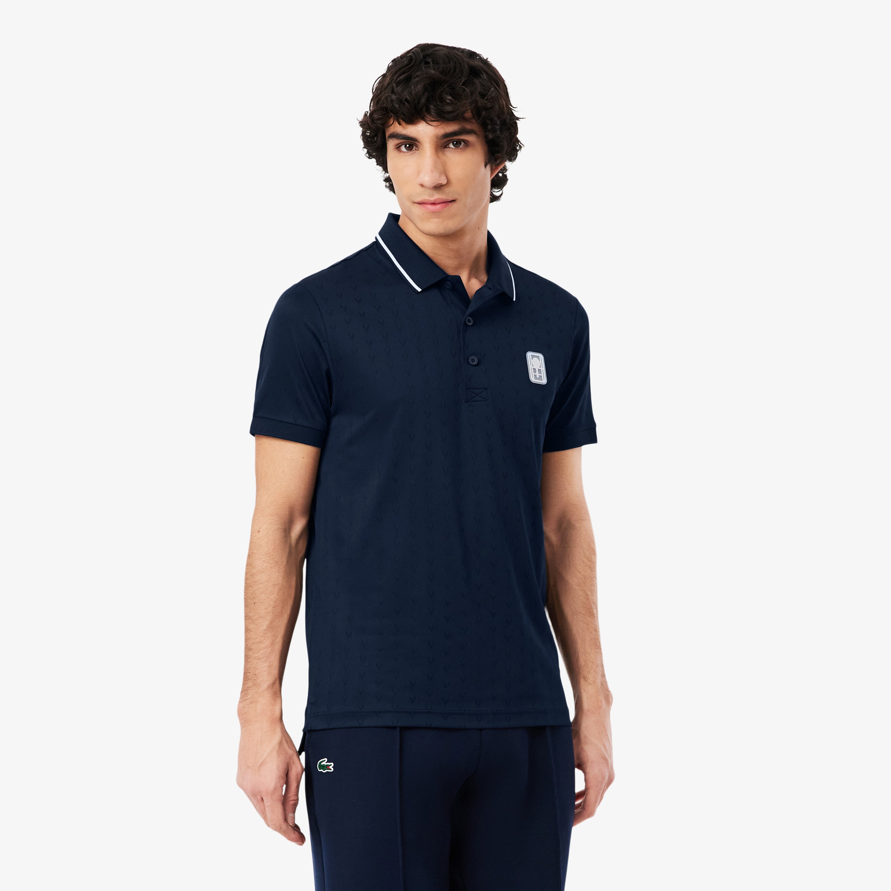 LACOSTE Men Tennis Heritage Ultra Dry Stretch Polo Shirt