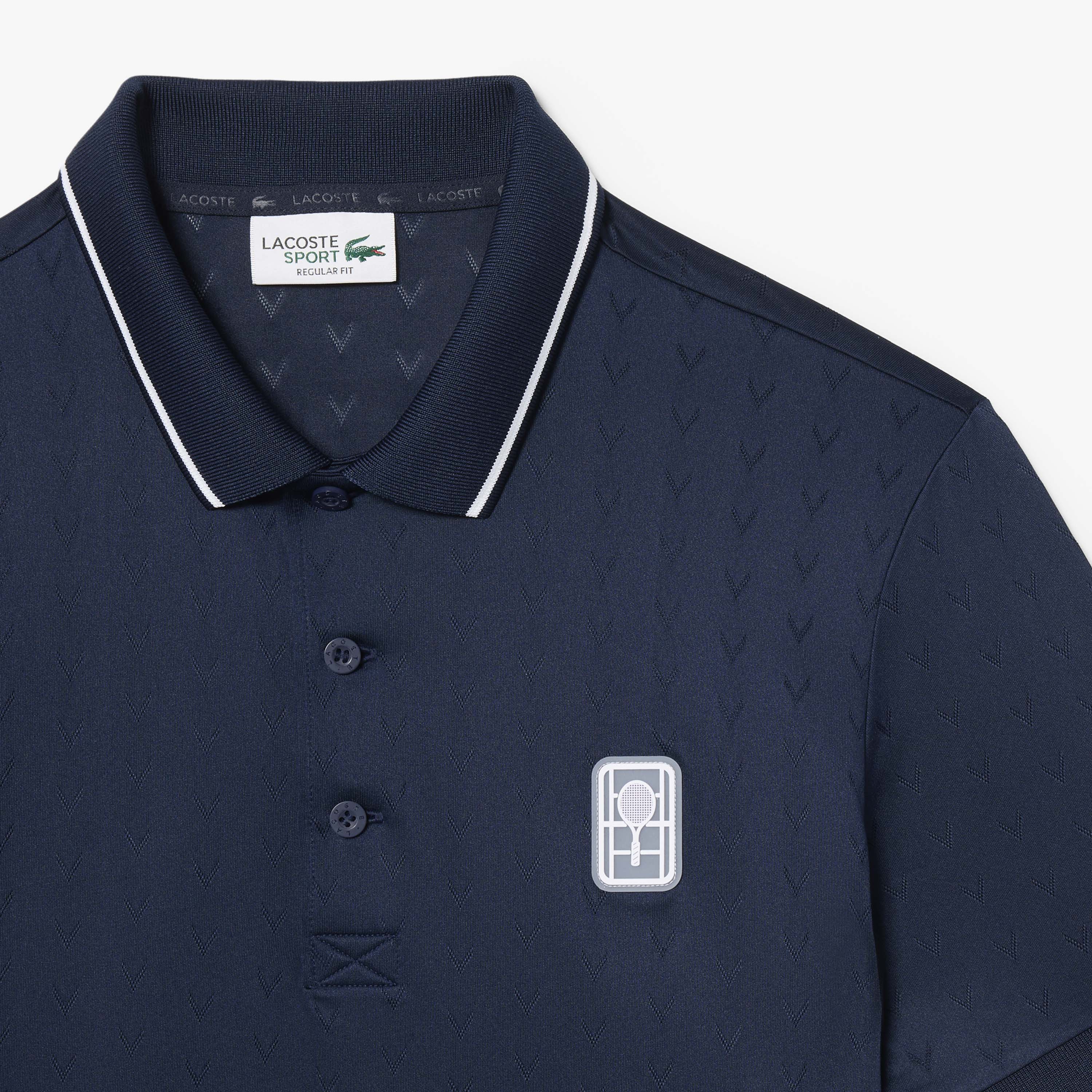 LACOSTE Men Tennis Heritage Ultra Dry Stretch Polo Shirt
