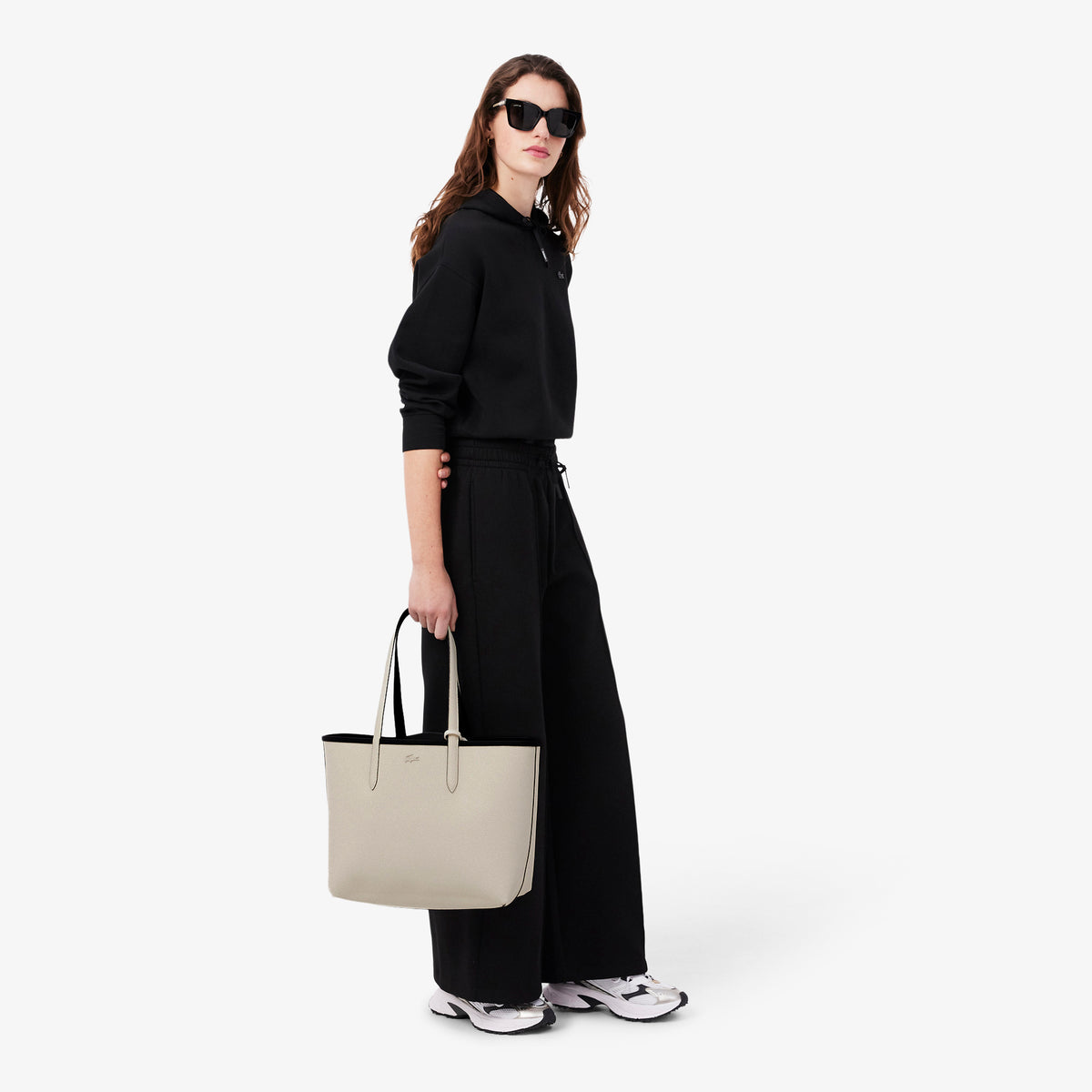 LACOSTE Anna Reversible Tote & Pouch Women
