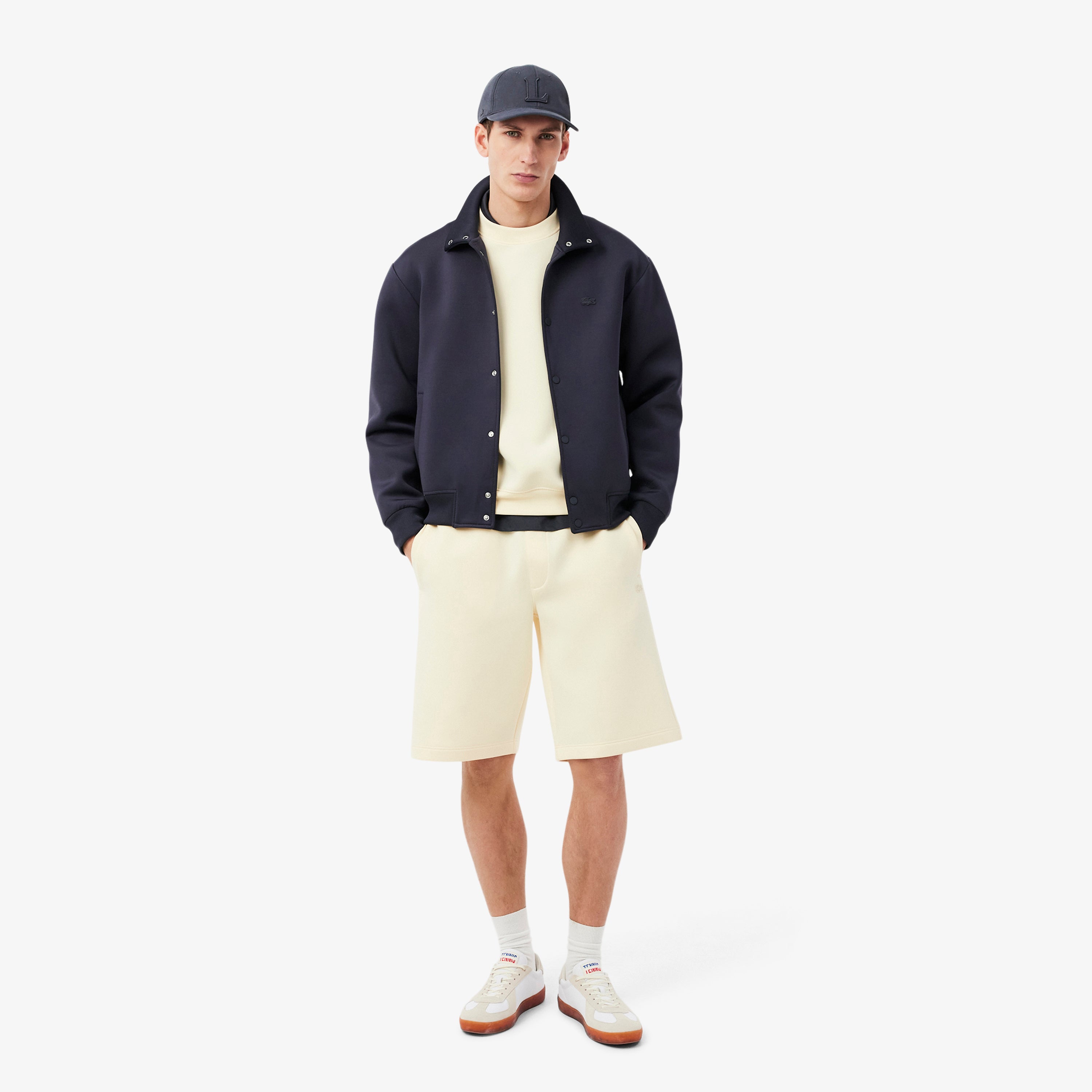 LACOSTE Piqué Badge Cap