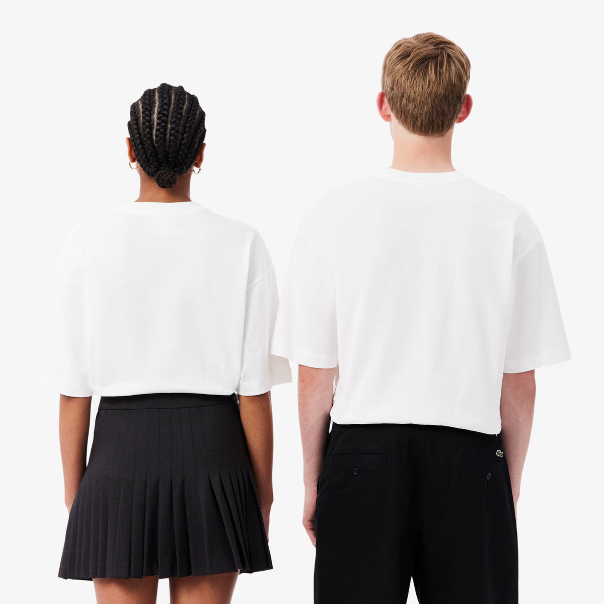 LACOSTE Loose Fit Heavy Cotton Jersey T-shirt Unisex