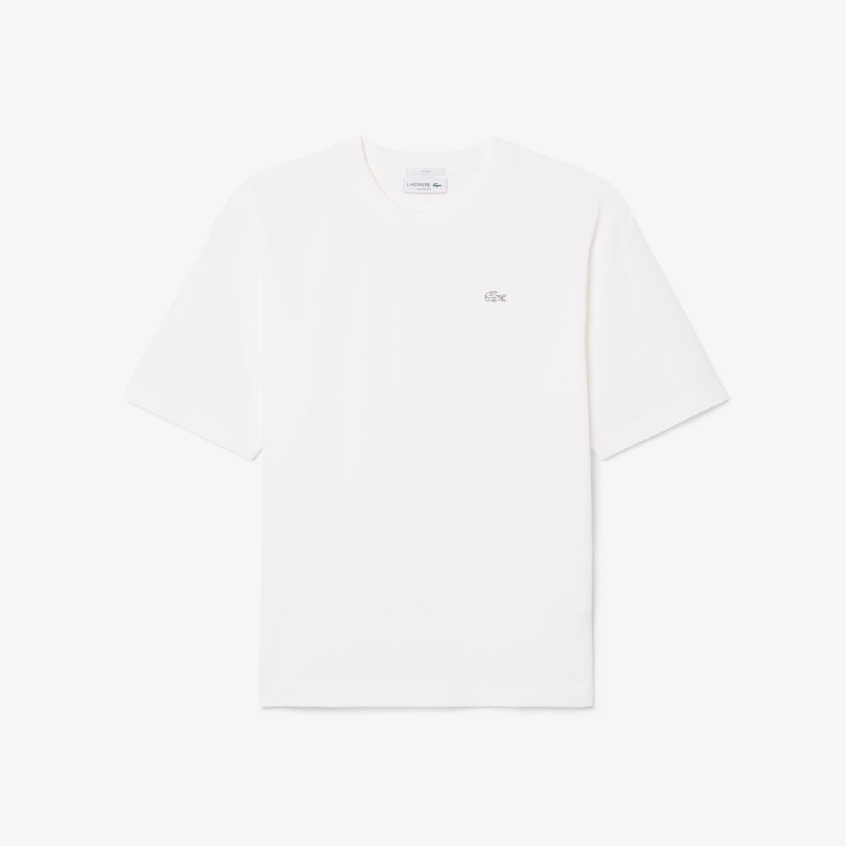 LACOSTE Loose Fit Heavy Cotton Jersey T-shirt Unisex