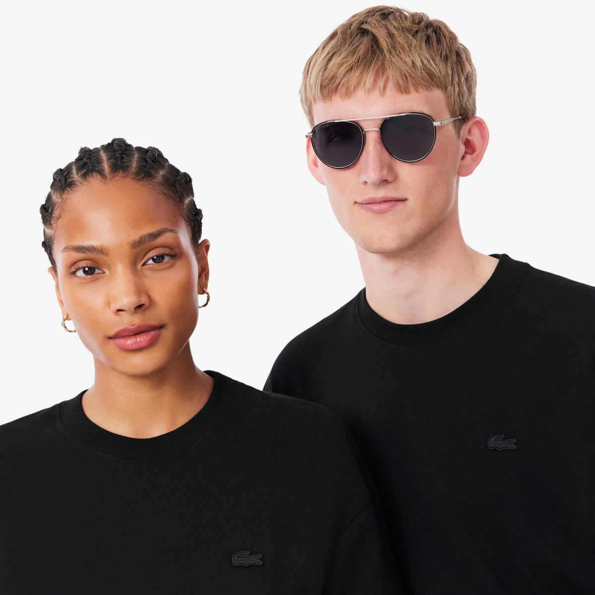 LACOSTE Loose Fit Heavy Cotton Jersey T-shirt Unisex