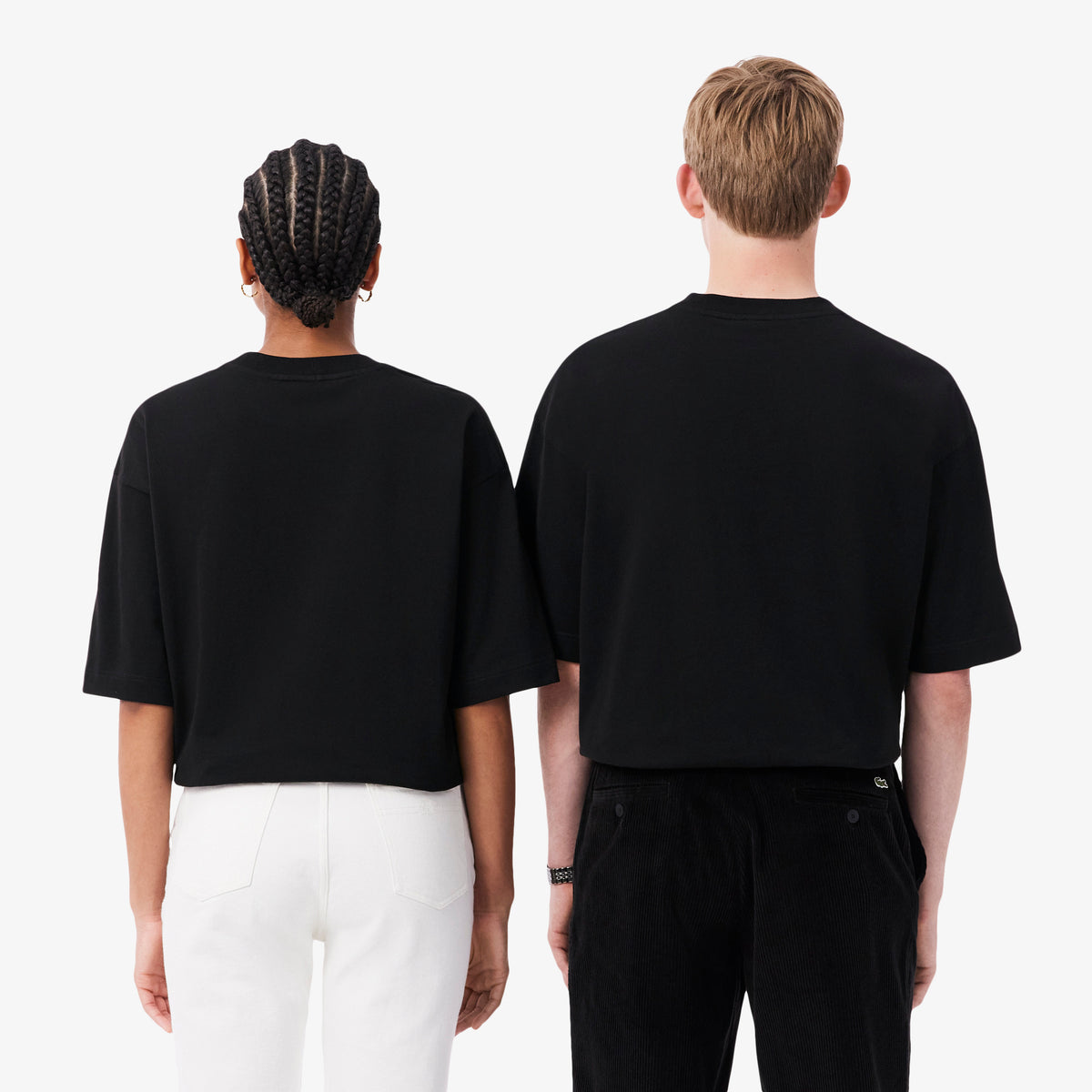 LACOSTE Loose Fit Heavy Cotton Jersey T-shirt Unisex
