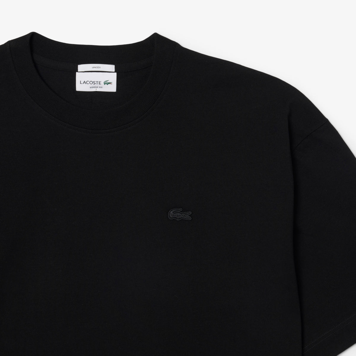 LACOSTE Loose Fit Heavy Cotton Jersey T-shirt Unisex