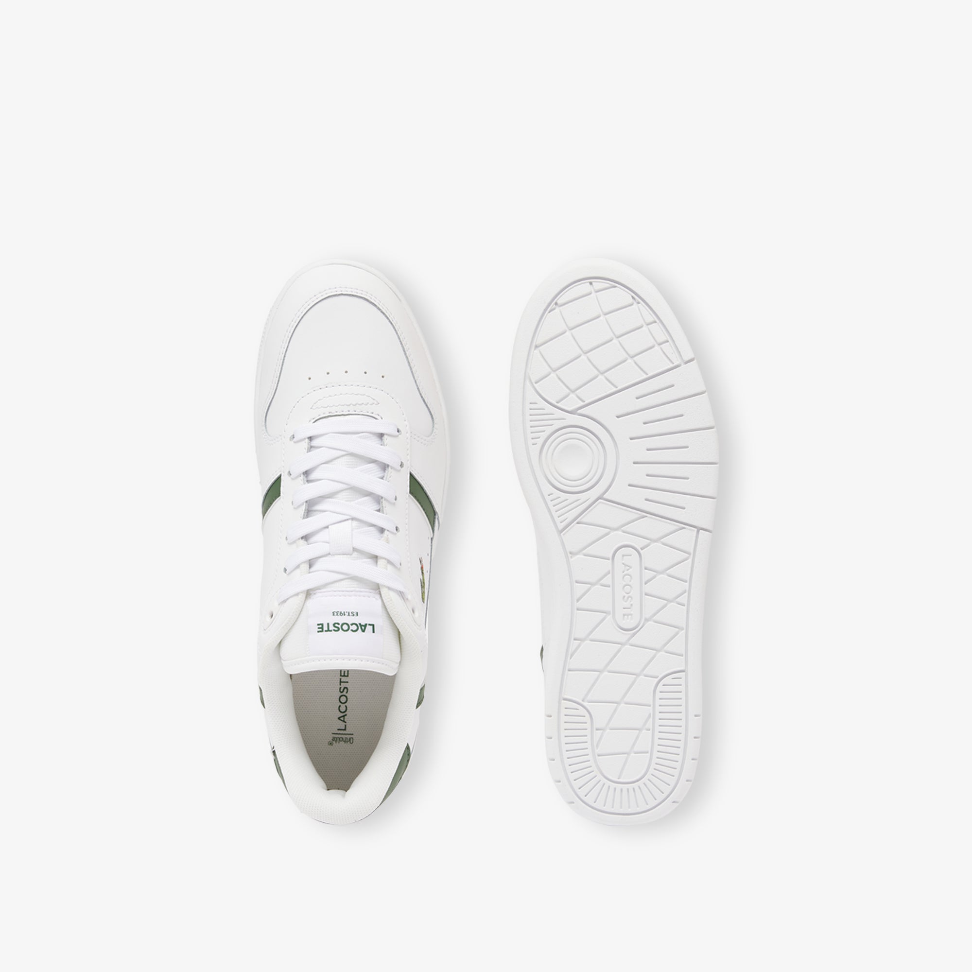 LACOSTE Male Men's T-Clip Set Leather Sneakers