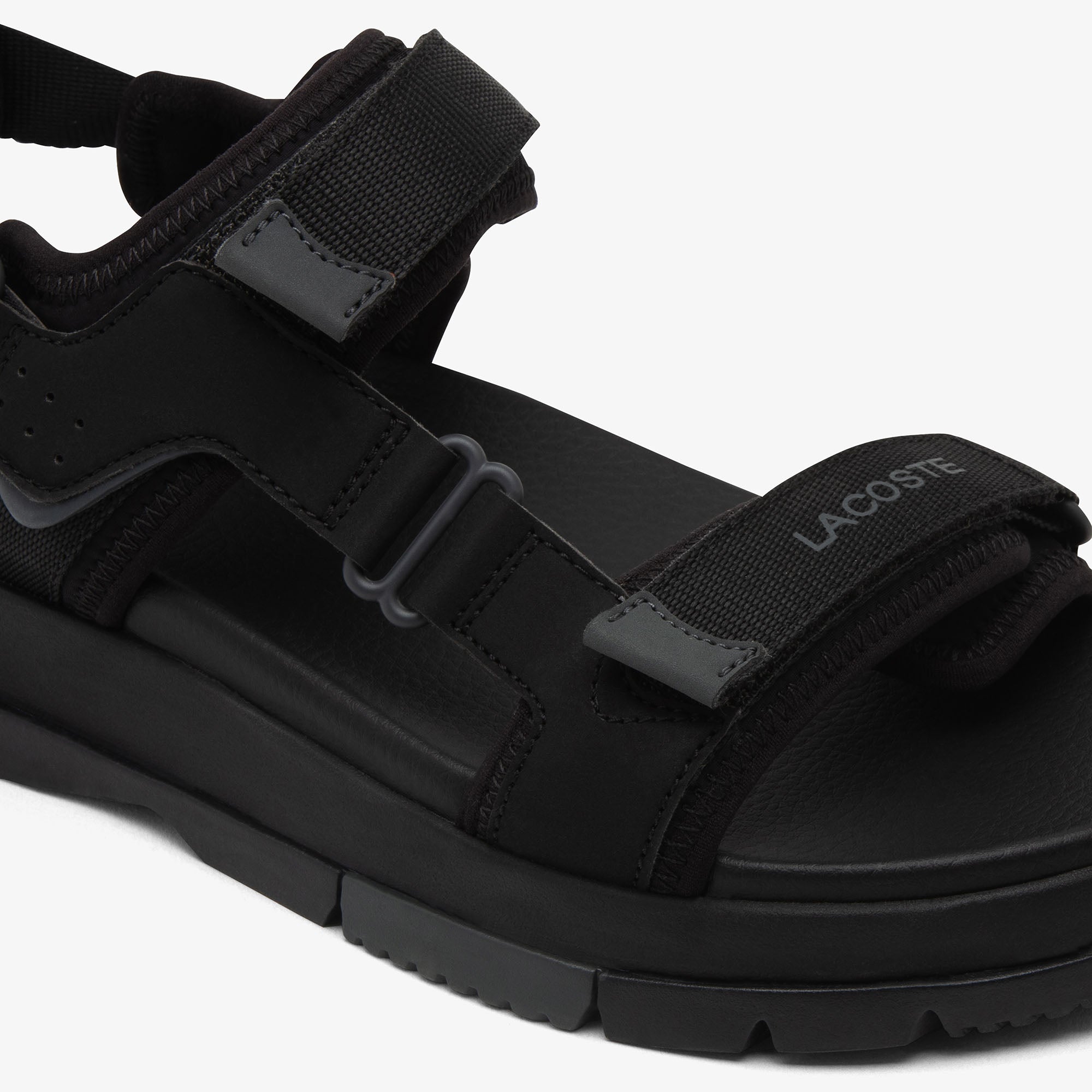 Lacoste Suruga Premium Men's Black Sandals