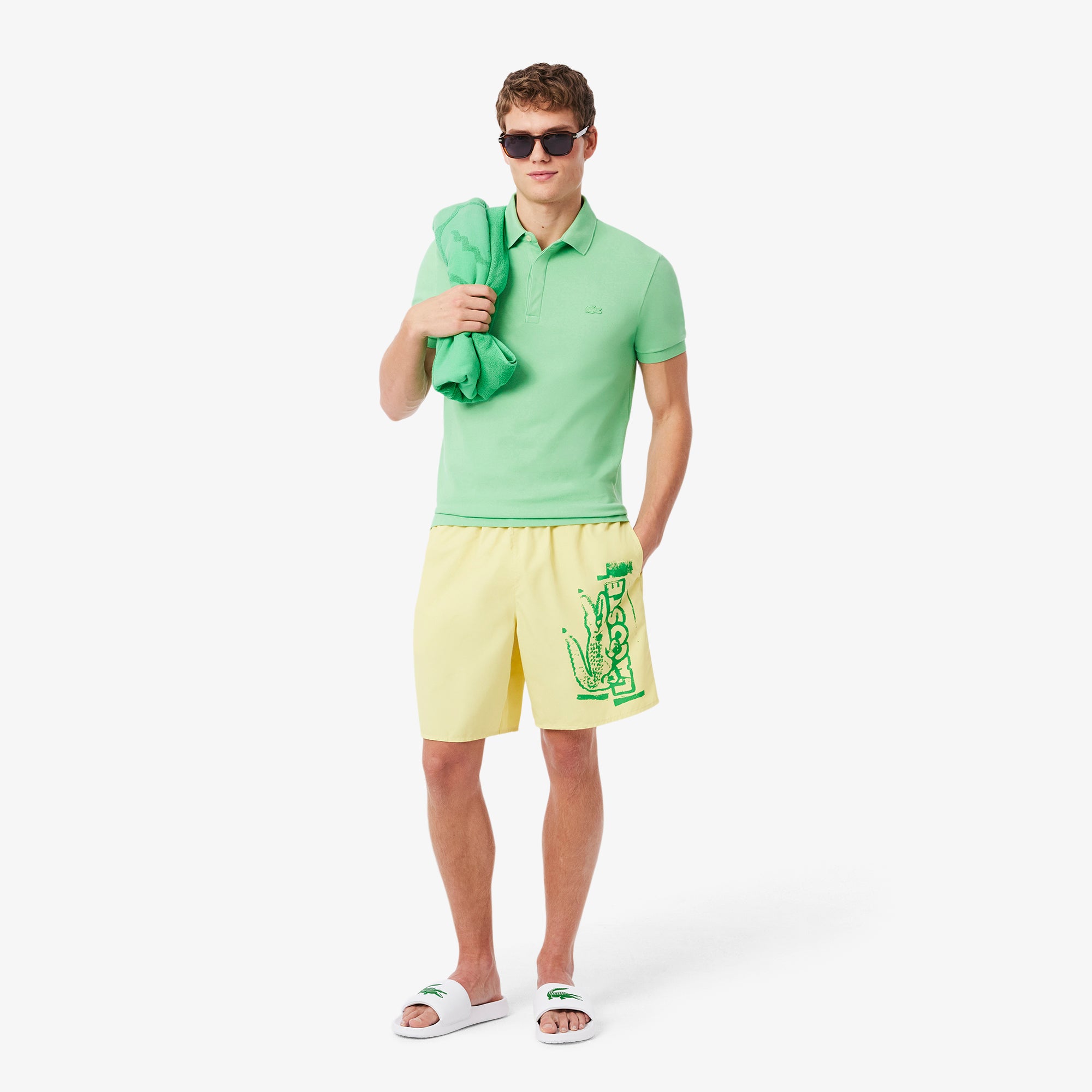 LACOSTE Men's Serve Slide 1.0