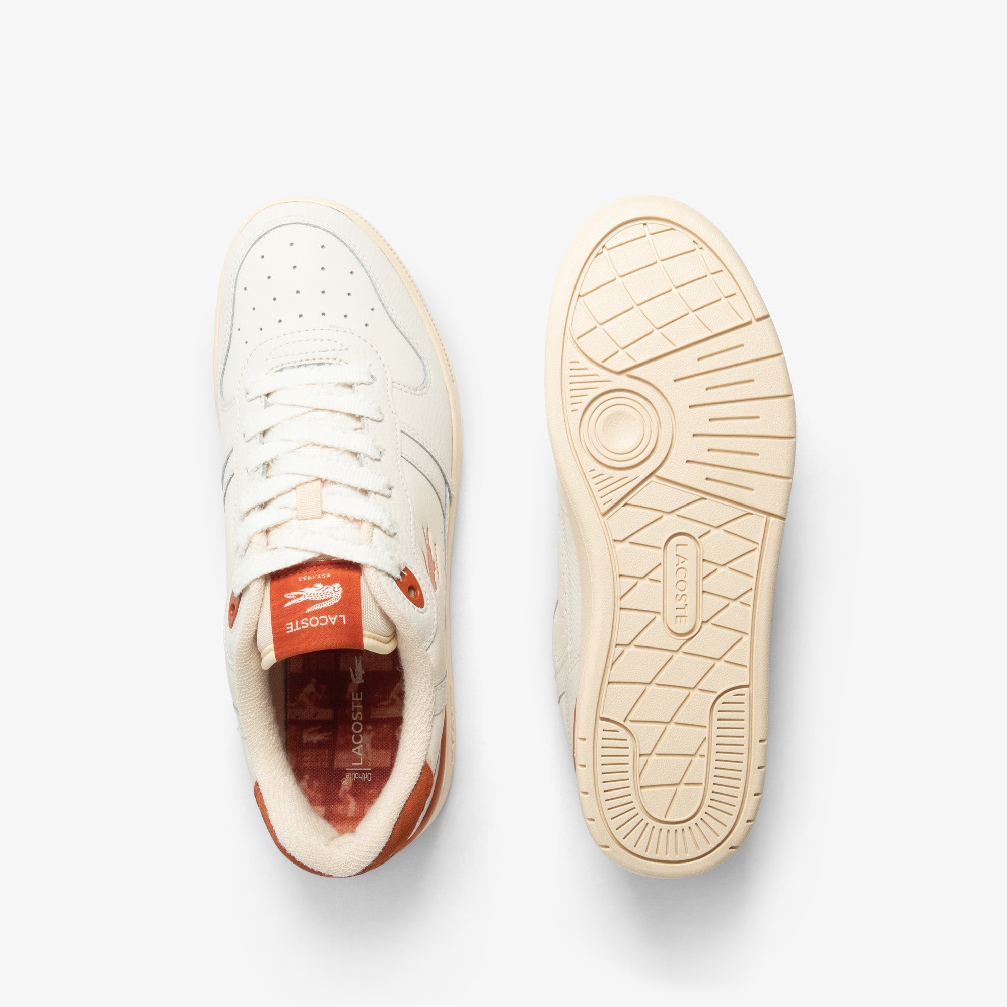 Lacoste Men's T-Clip Set Leather Sneakers