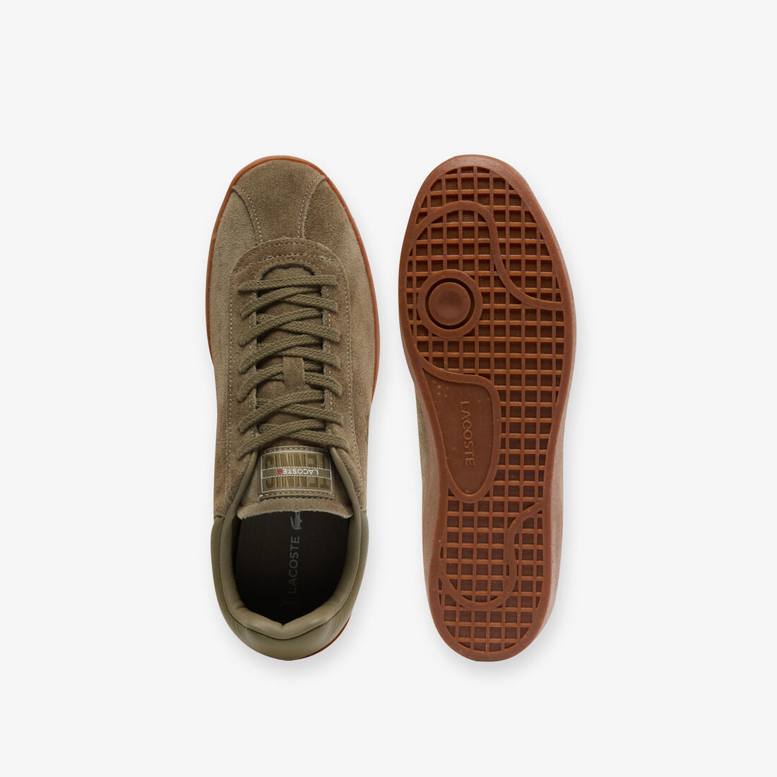 LACOSTE Men's Baseshot Suede Sneakers
