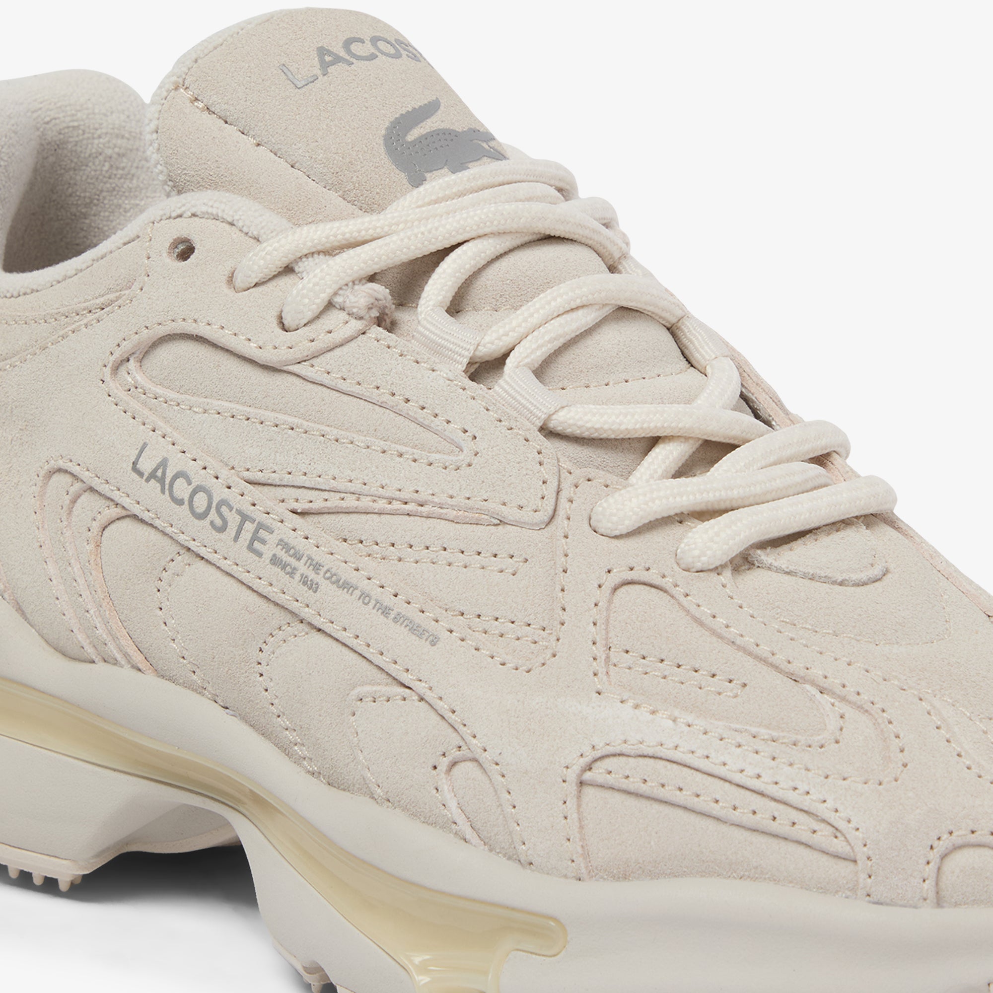 LACOSTE Women's L003 2K24 Suede Sneakers