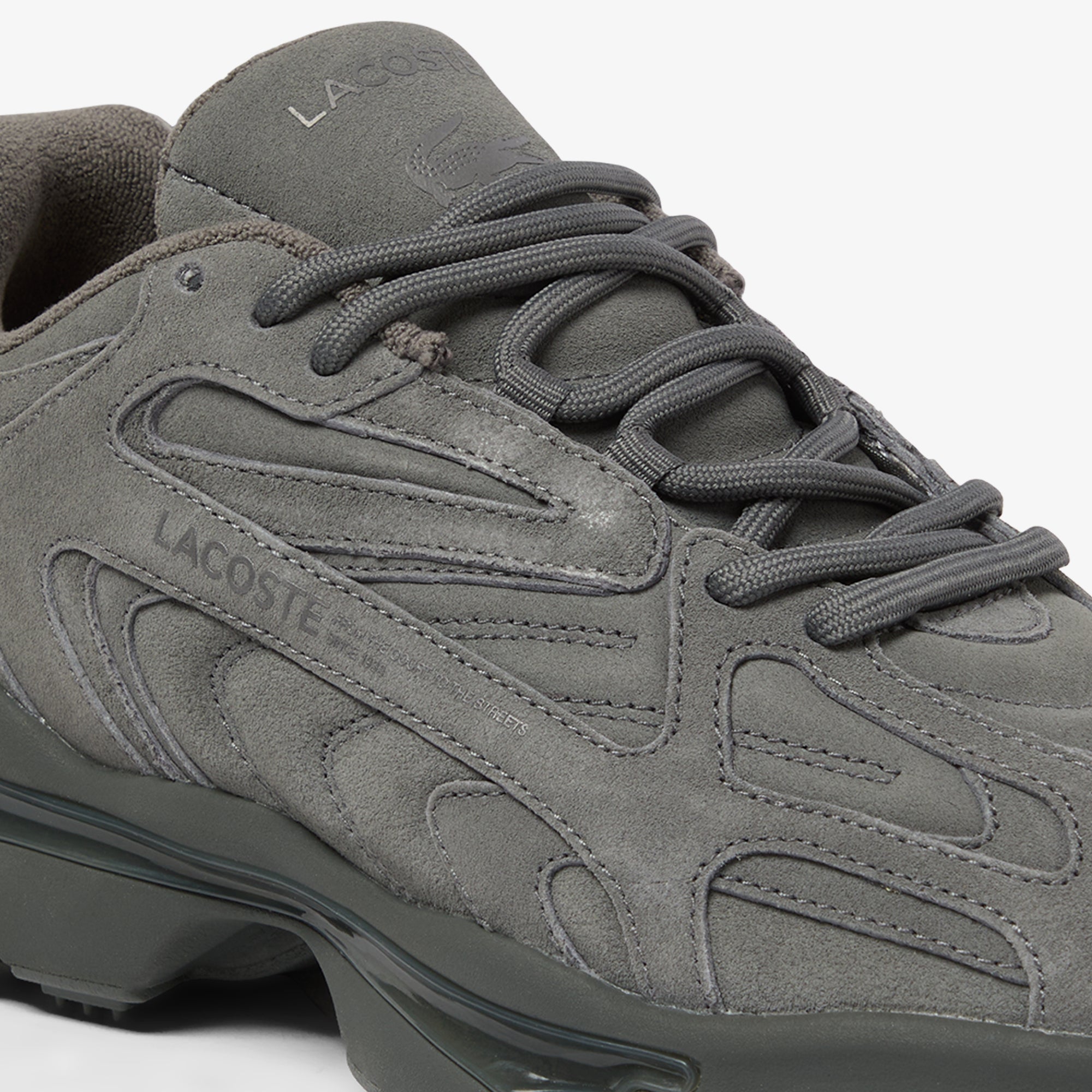 LACOSTE Men's L003 2K24 Suede Sneakers