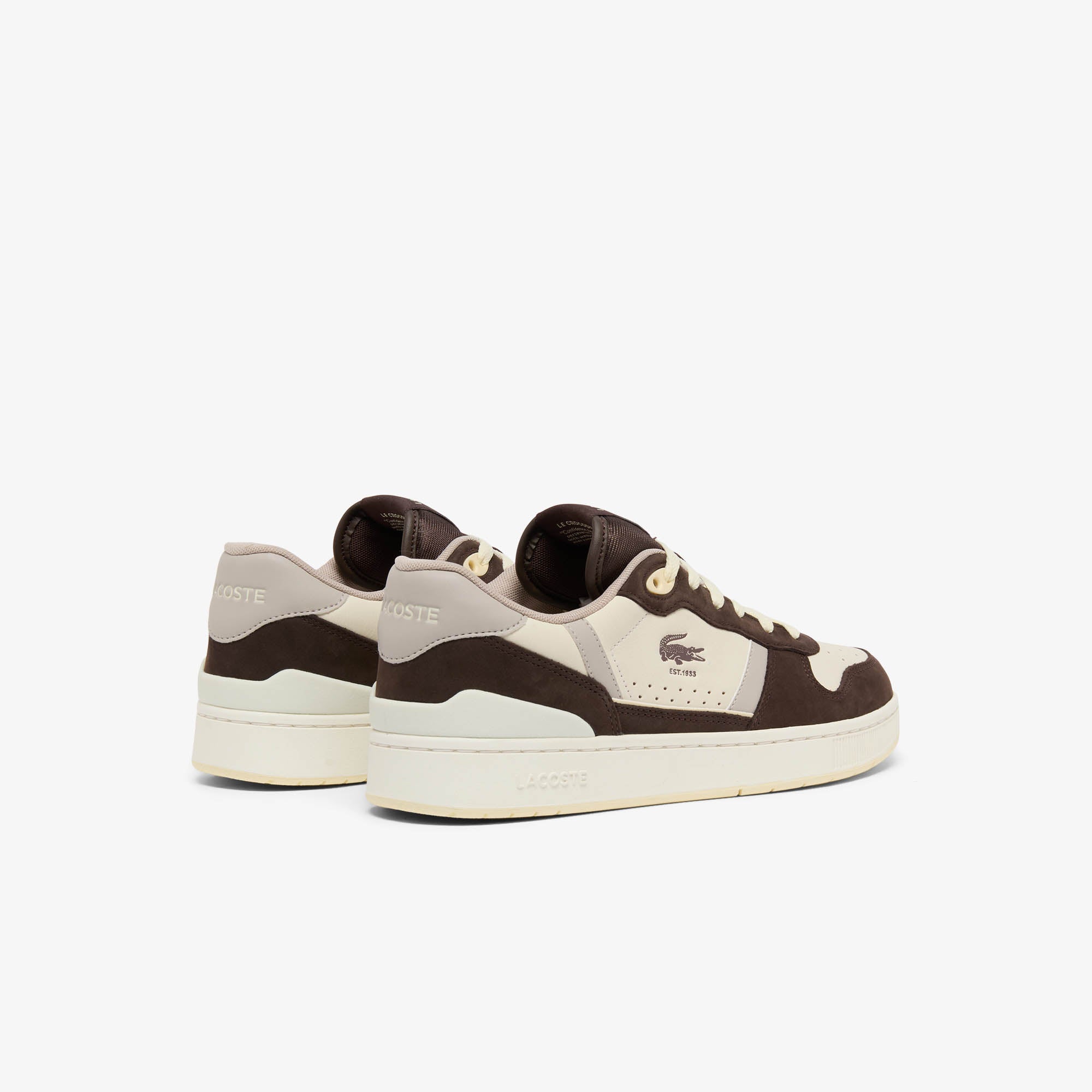 LACOSTE Men's T-Clip Set Leather Sneakers