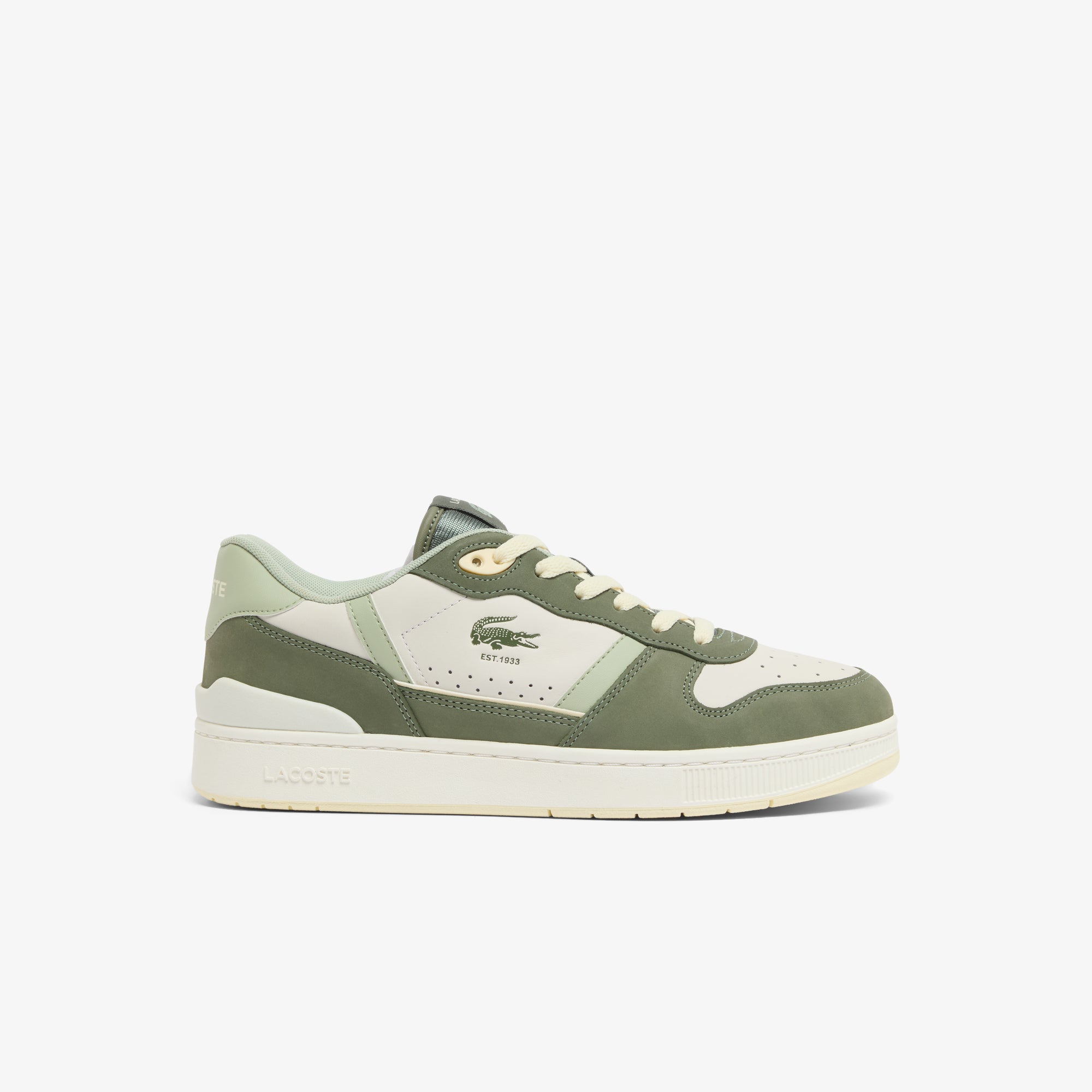 LACOSTE Men's T-Clip Set Leather Sneakers