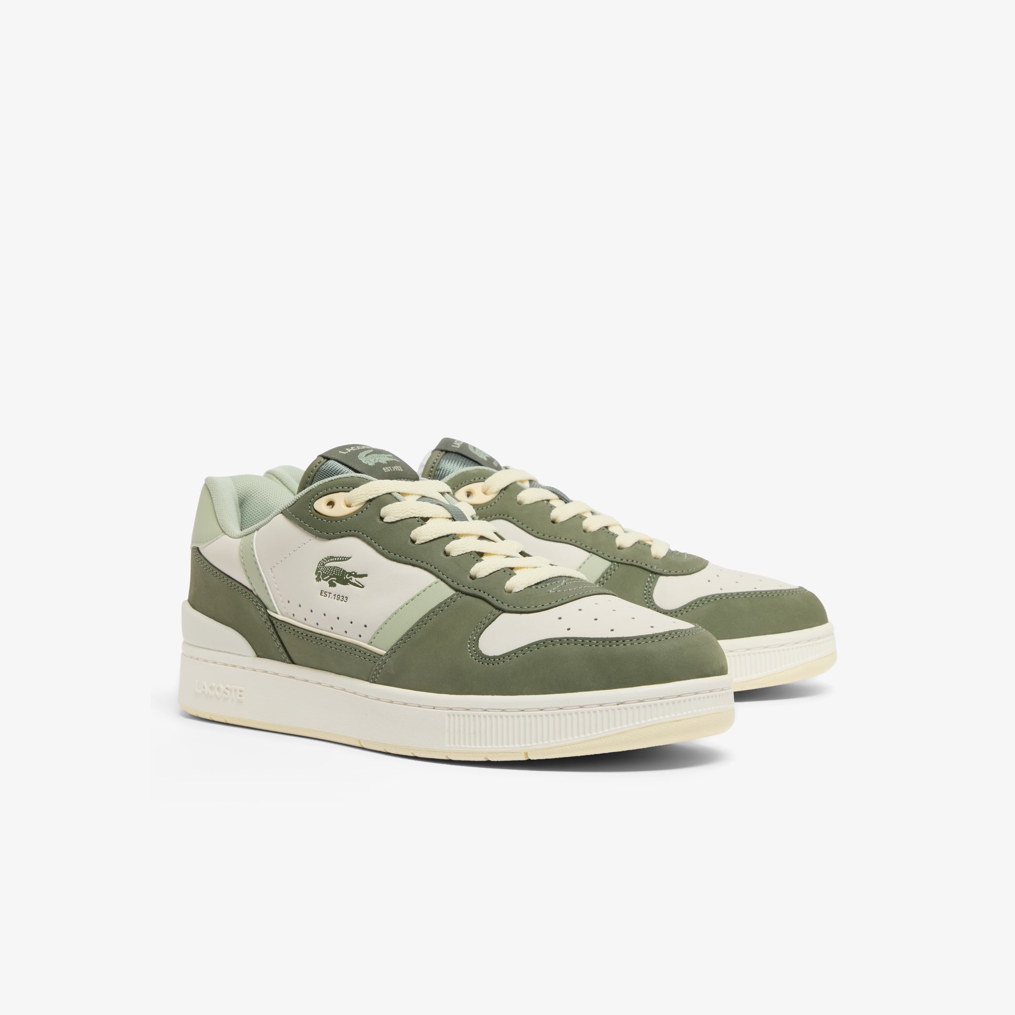 LACOSTE Men's T-Clip Set Leather Sneakers