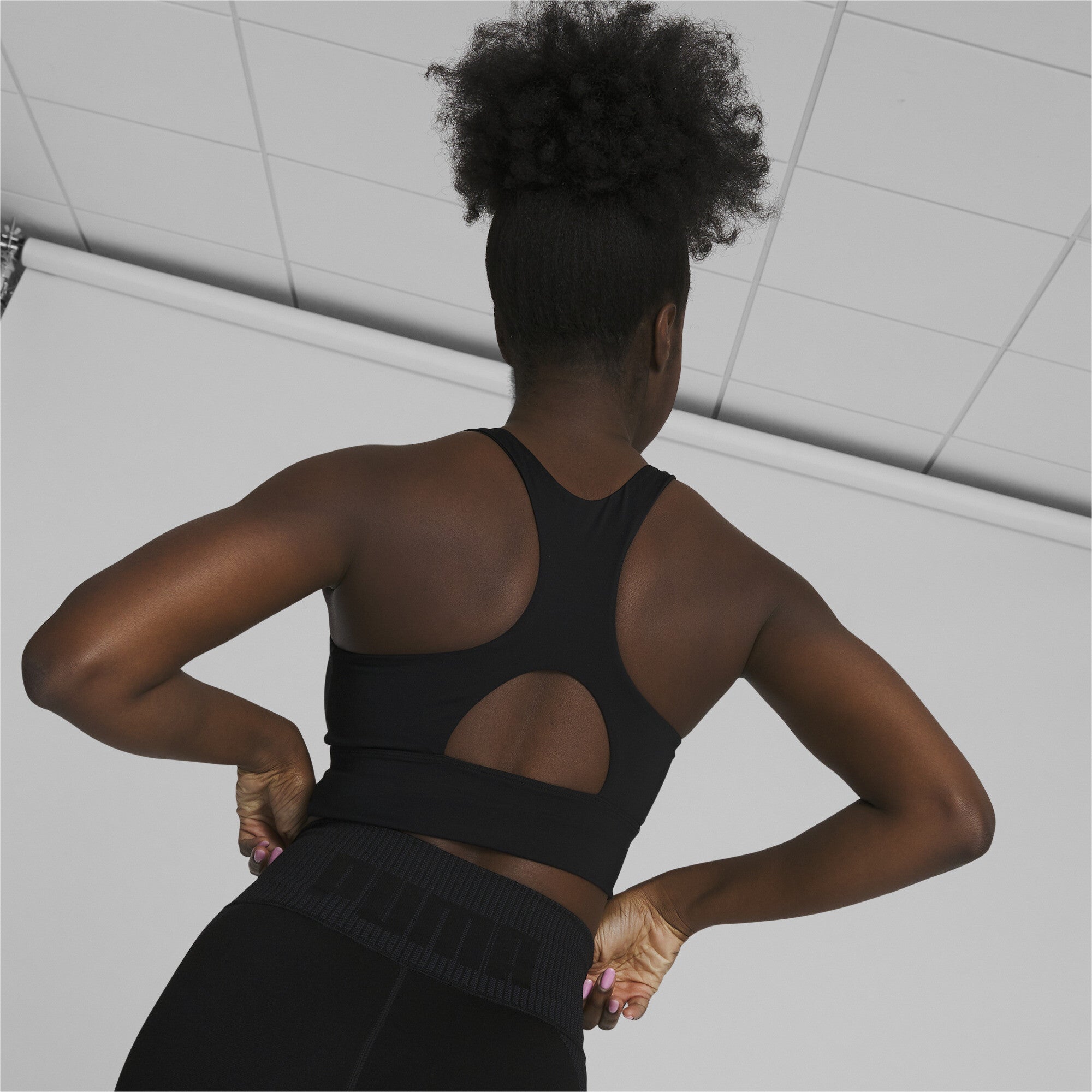 Mid-Impact All-In Long Line Bra - PUMA Apparel THE MIX