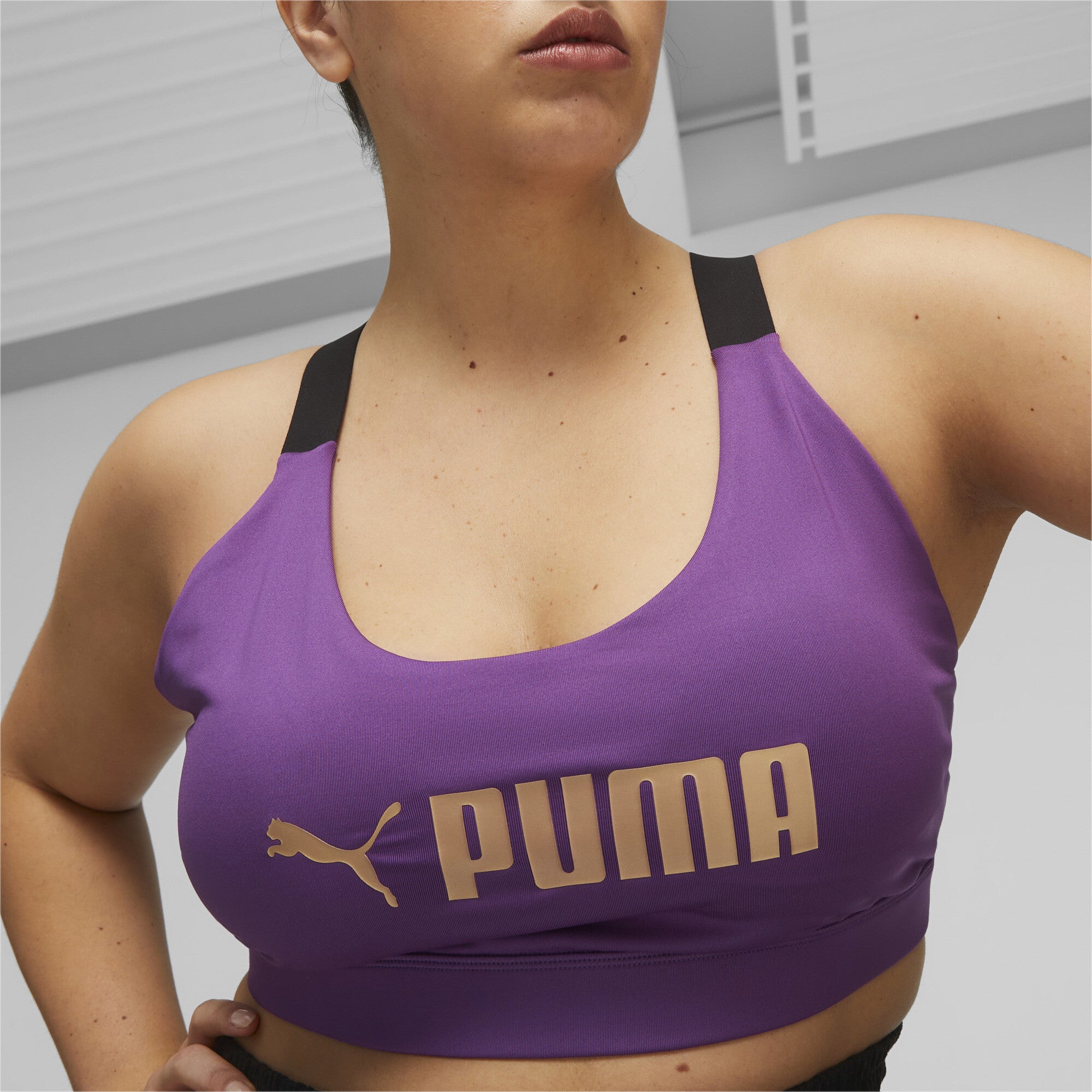 Mid Imapct PUMA Fit Bra - PUMA Apparel THE MIX