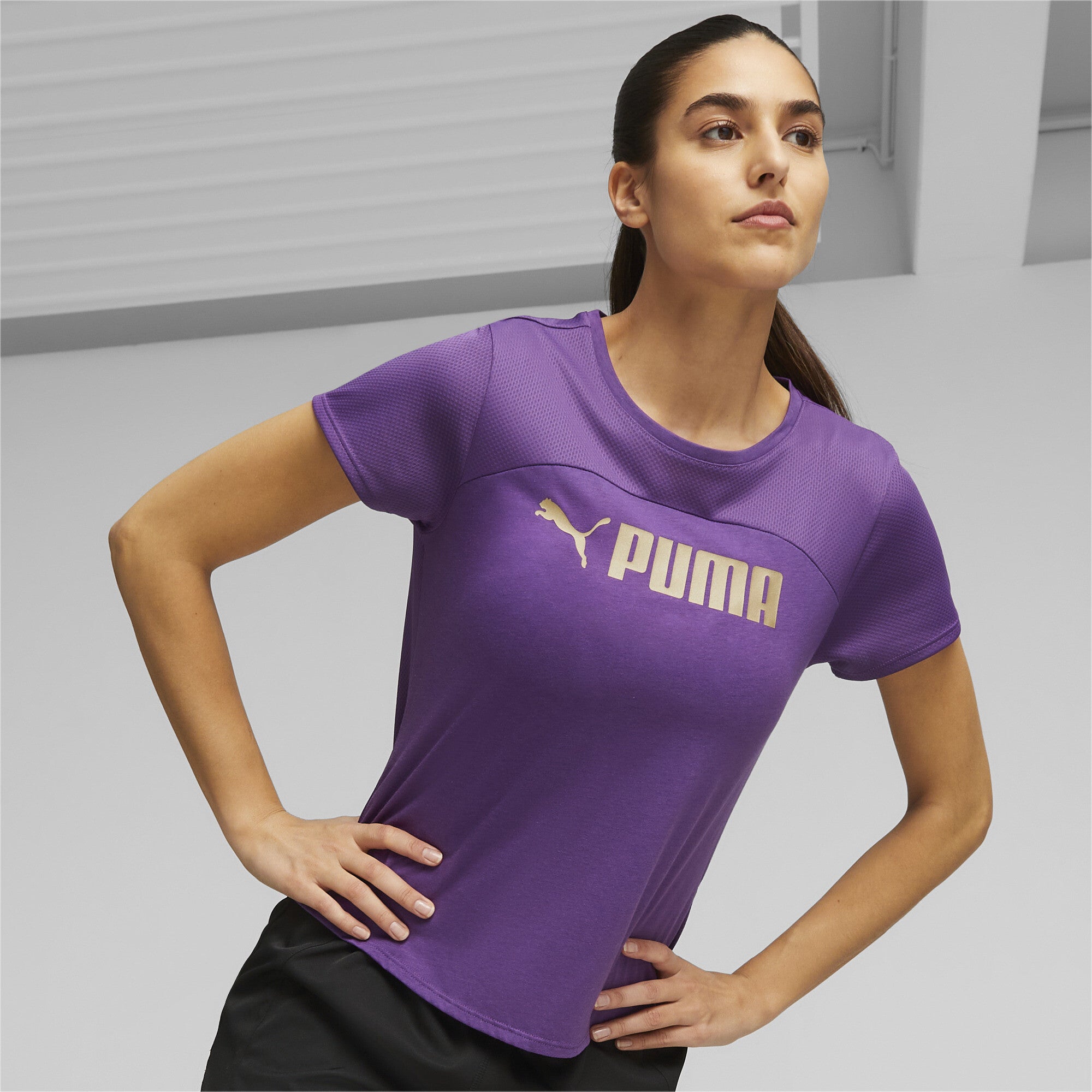 PUMA Fit Logo Ultrabreathe Tee - PUMA Apparel THE MIX