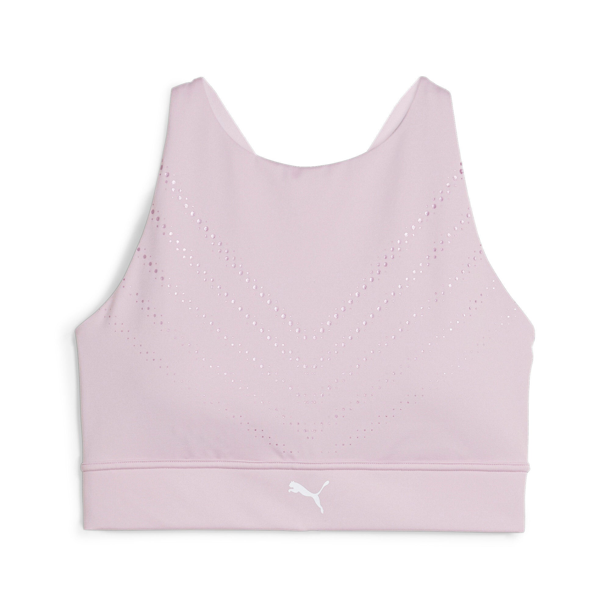 PWR Ultrafoam Bra AOP - XS / Grape Mist - PUMA Apparel THE MIX