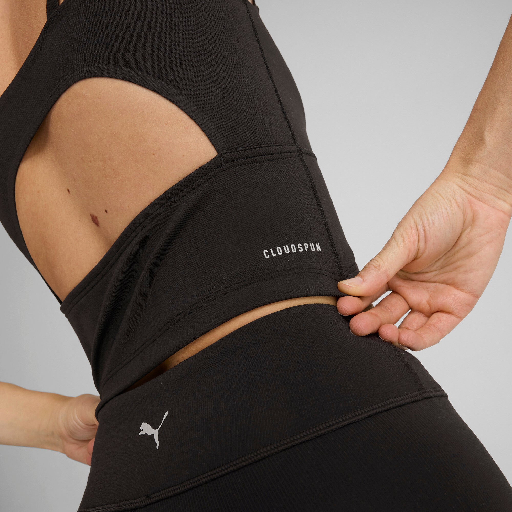 PUMA Studio Cloudspun Rib Tank - Short