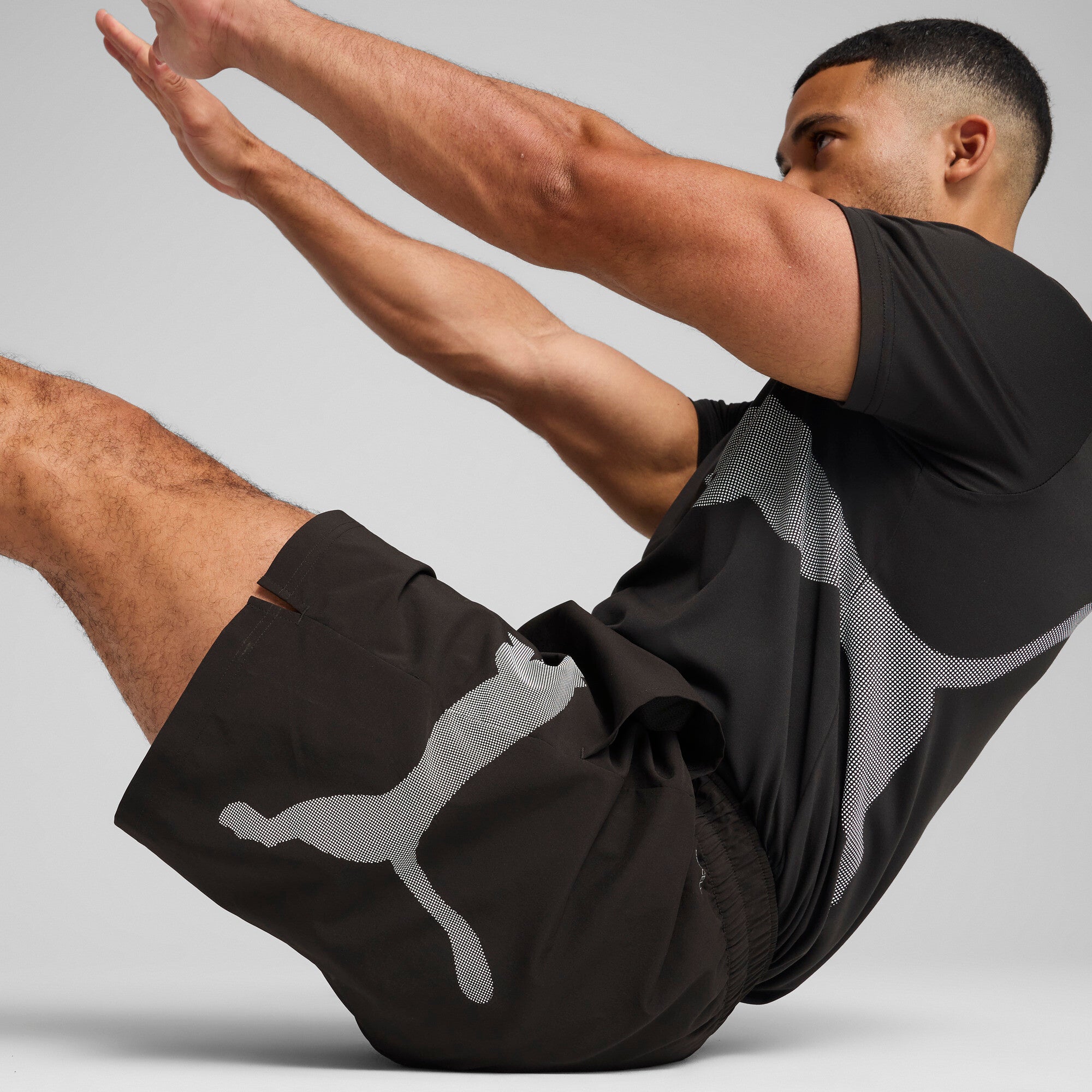 PUMA Train All Day Essentials Big Logo 7" Woven Short Men