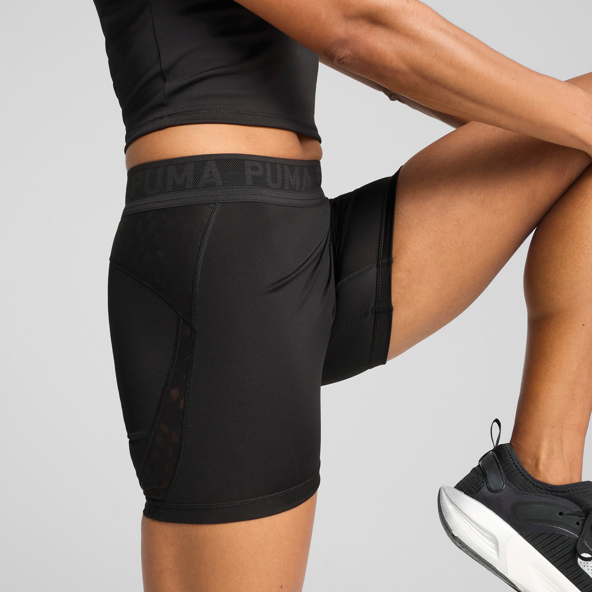 PUMA Lace Women's High-Waisted 5" Biker Shorts