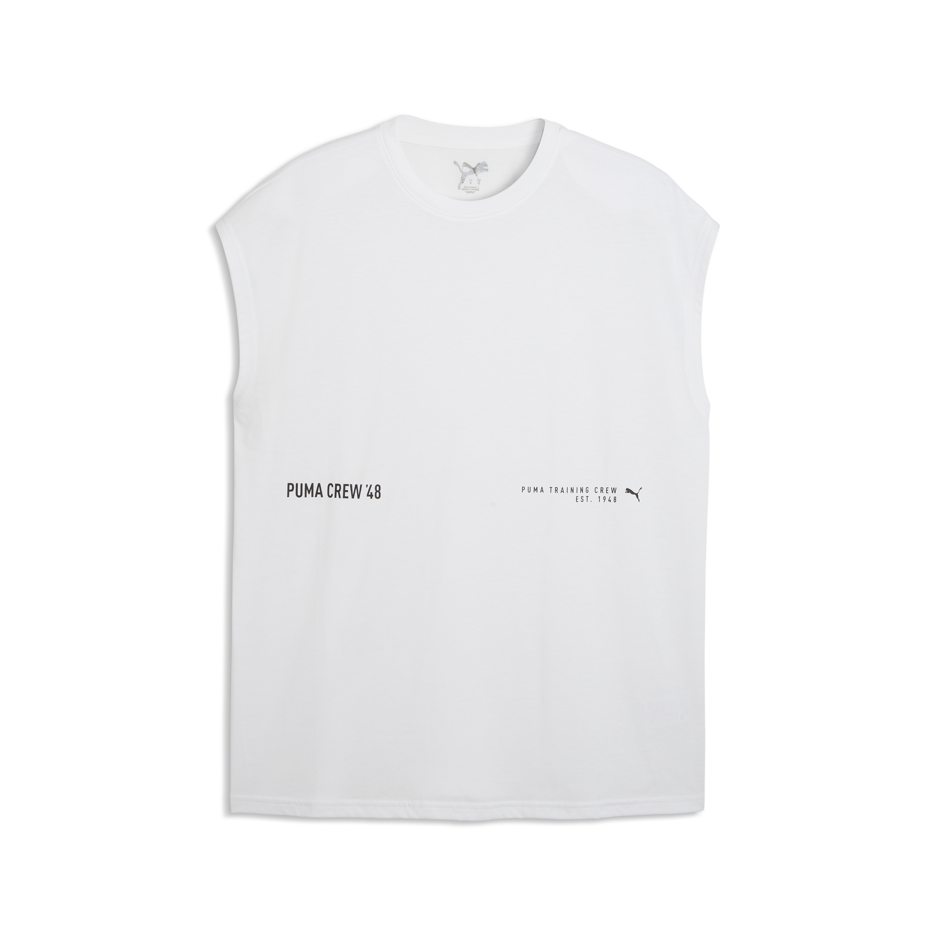 PUMA Graphics Training Cutoff Tank Men
