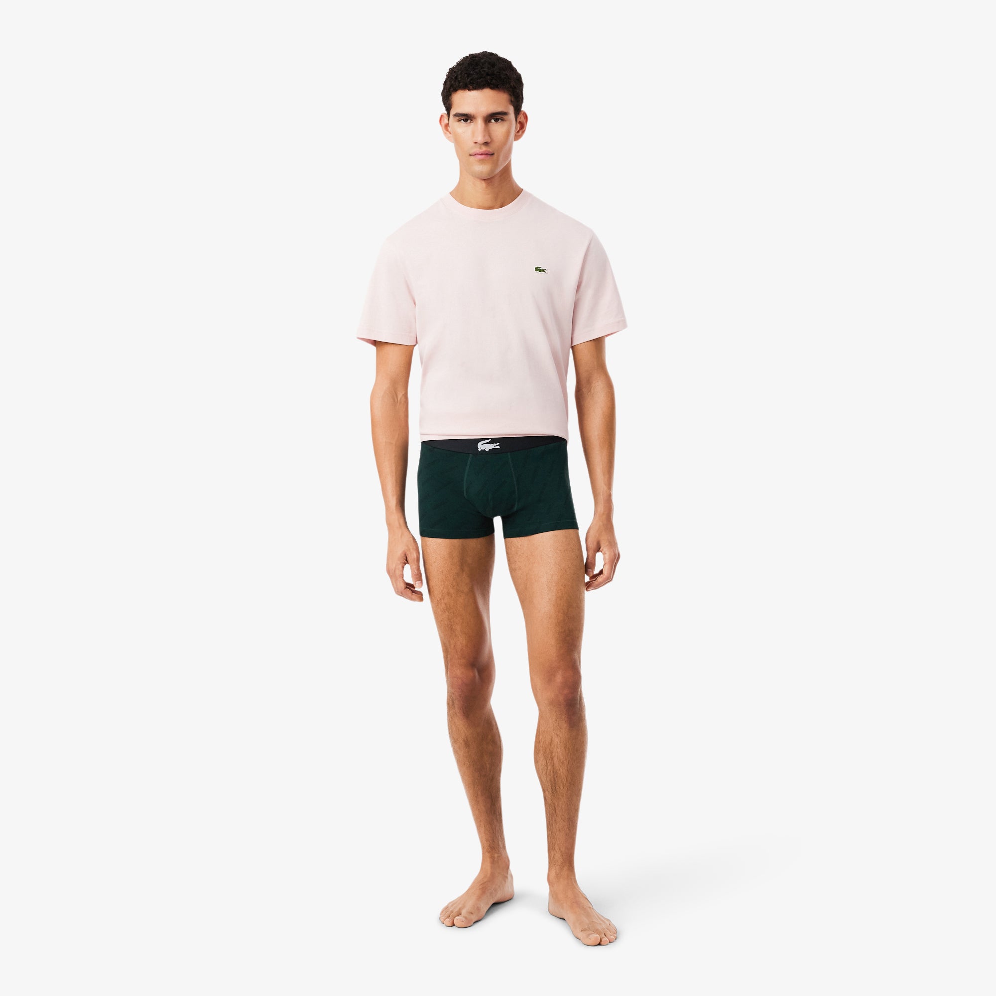 LACOSTE Men's 3-Pack Trunks