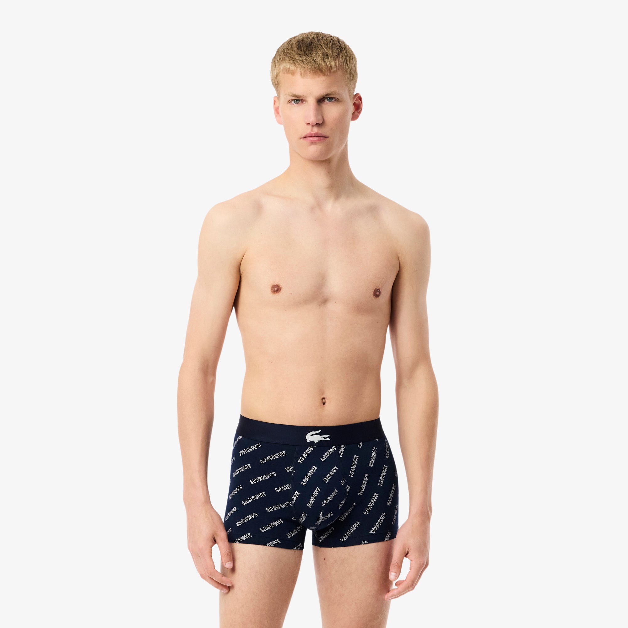 LACOSTE Men's 3-Pack Trunks