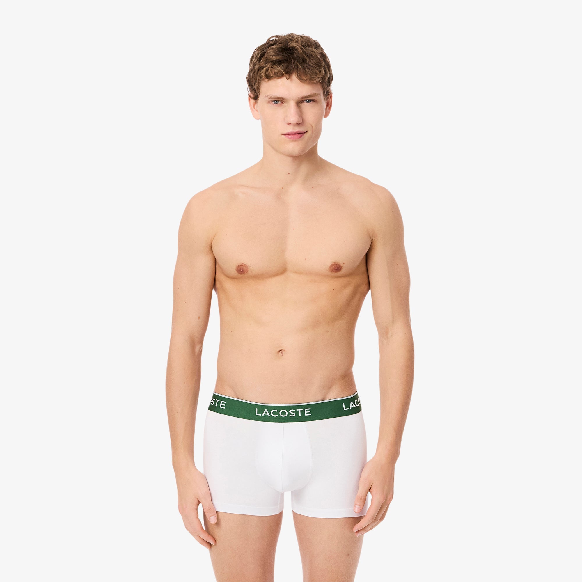 Lacoste 3 Pack Stretch Cotton Trunk Shorts