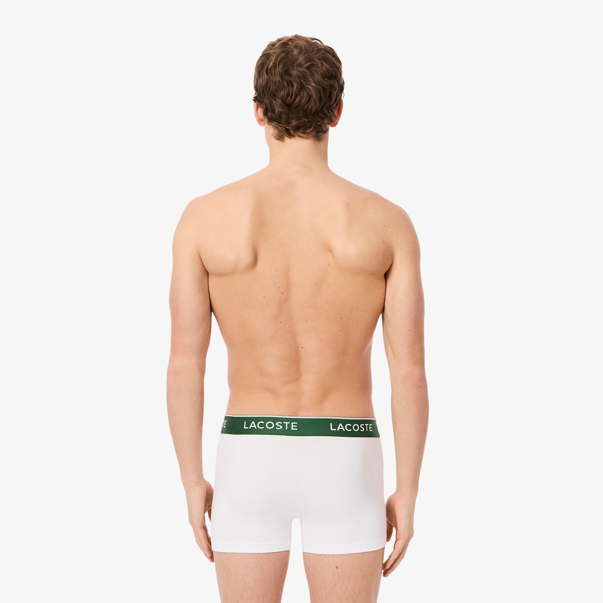 Lacoste 3 Pack Stretch Cotton Trunk Shorts