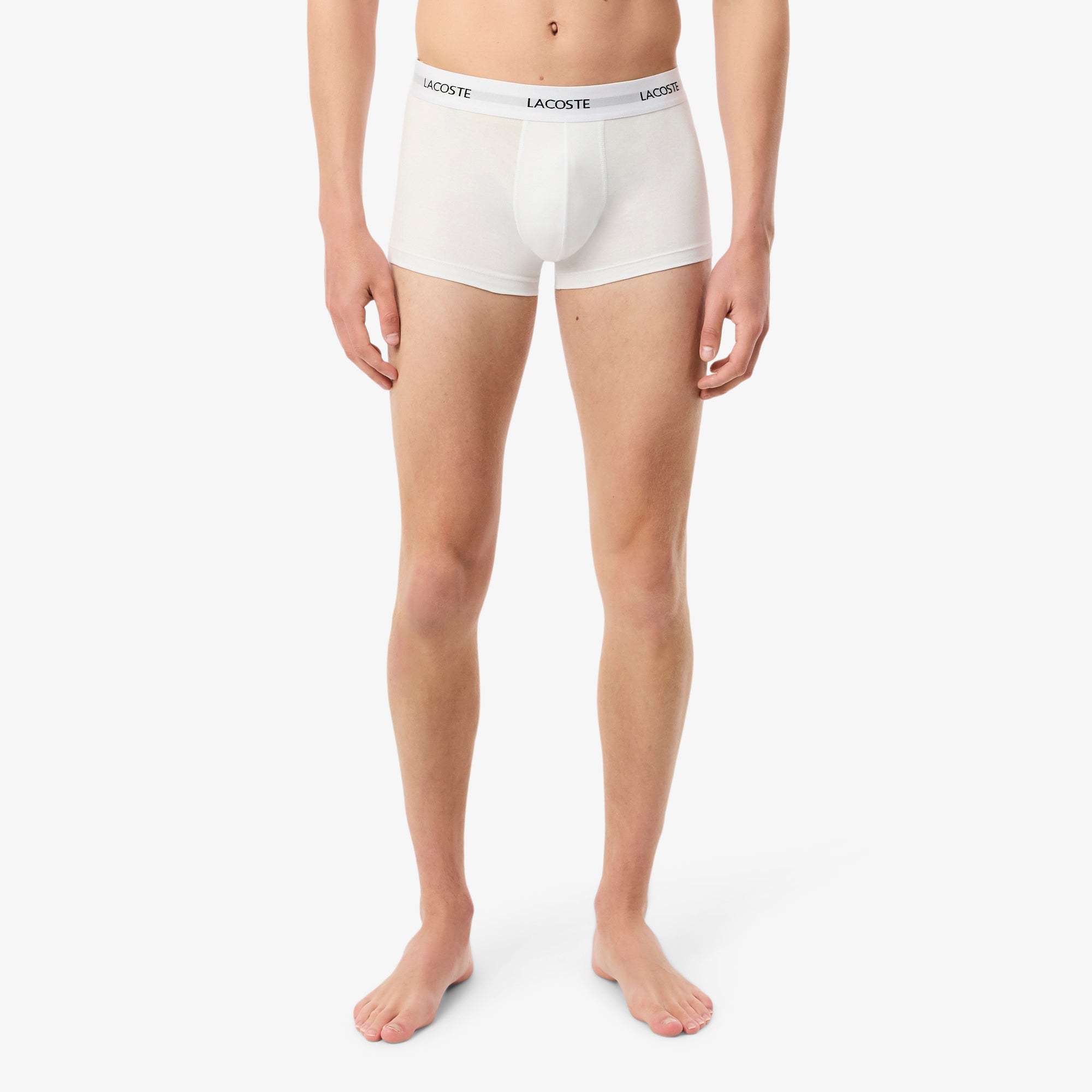 Lacoste 3 Pack Stretch Cotton Trunk Shorts