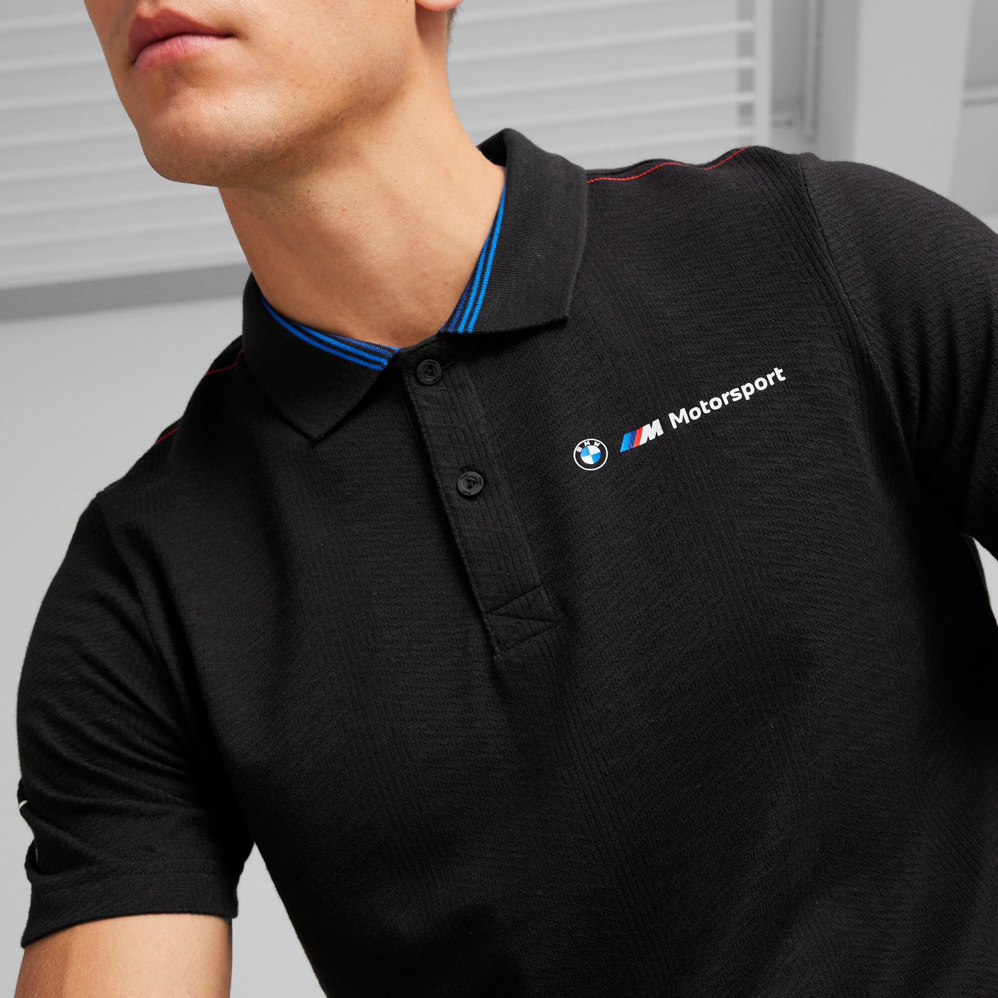 PUMA x BMW MMS Jacquard Polo
