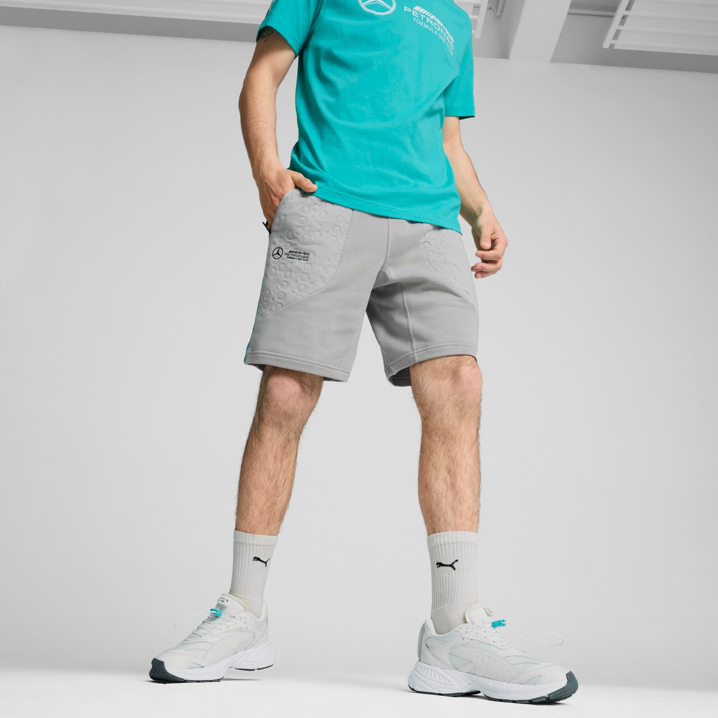PUMA x Mercedes-AMG Petronas F1® Sweat Shorts Men