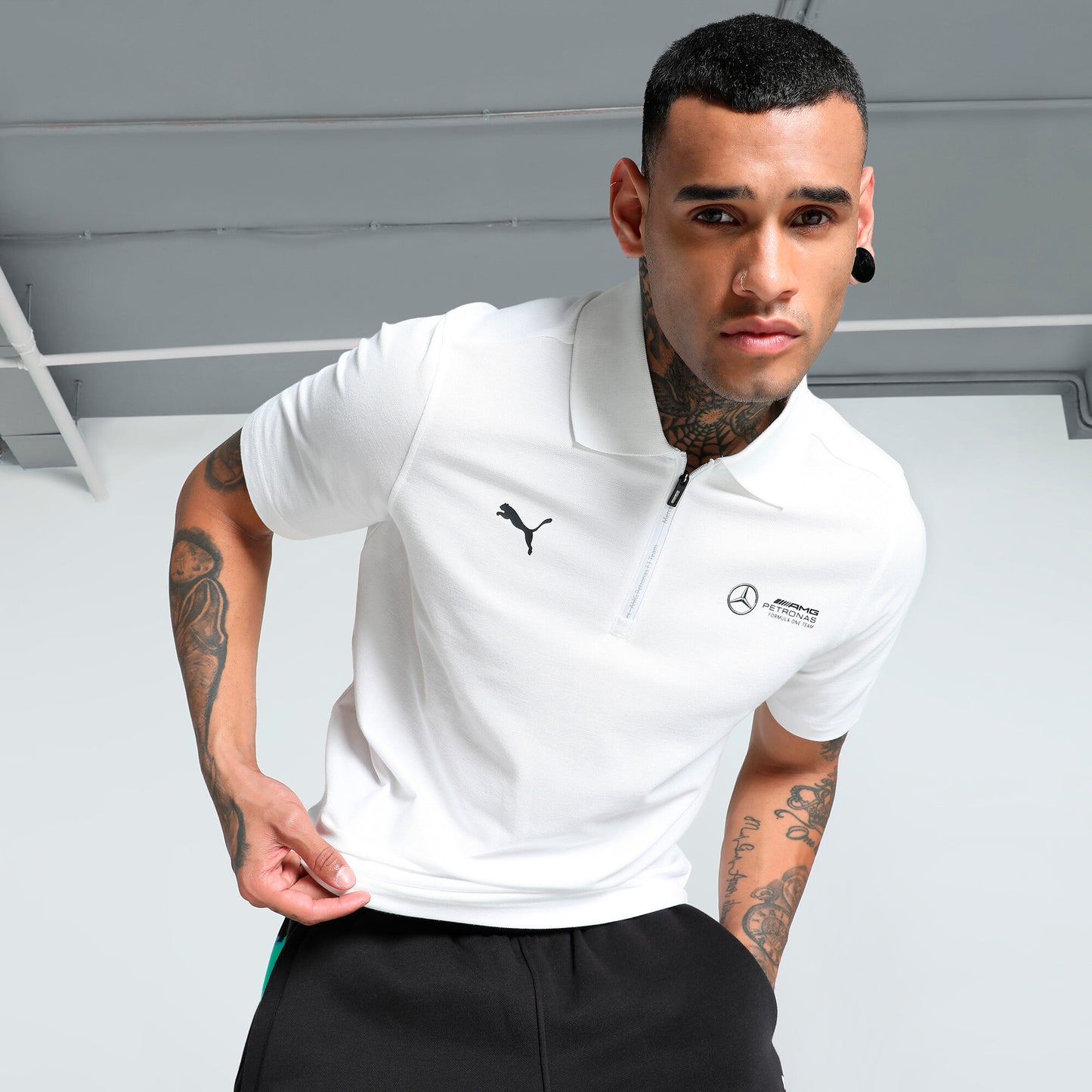 PUMA x Mercedes-AMG Petronas F1® Men's Motorsport Polo