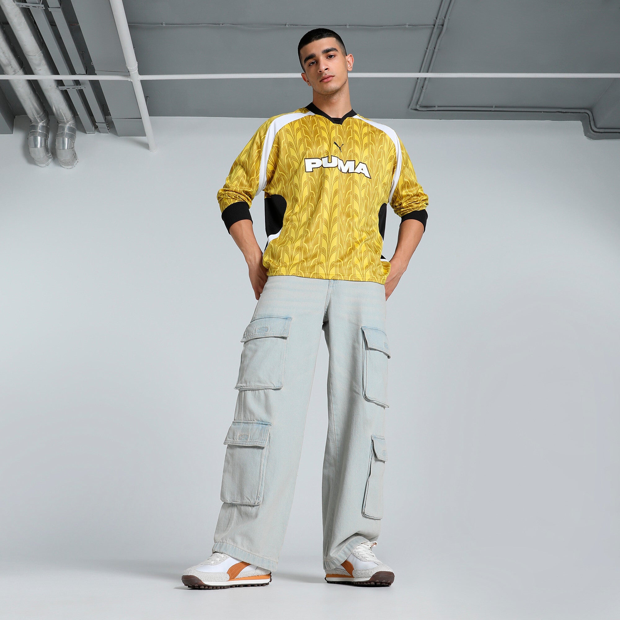 PUMA Men's Long Sleeve Jersey