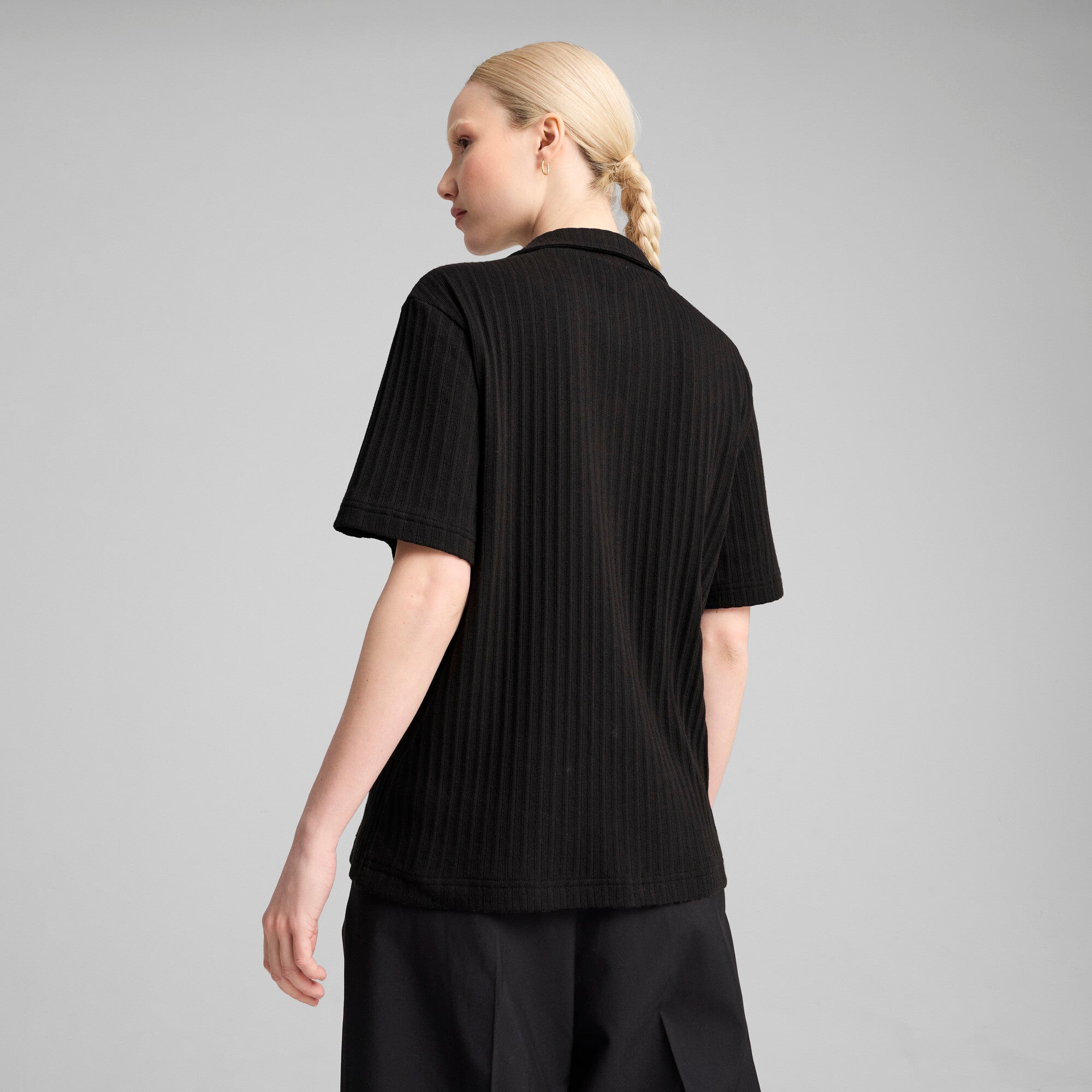 PUMA Wardrobe Essentials Women's Pointelle Shirt