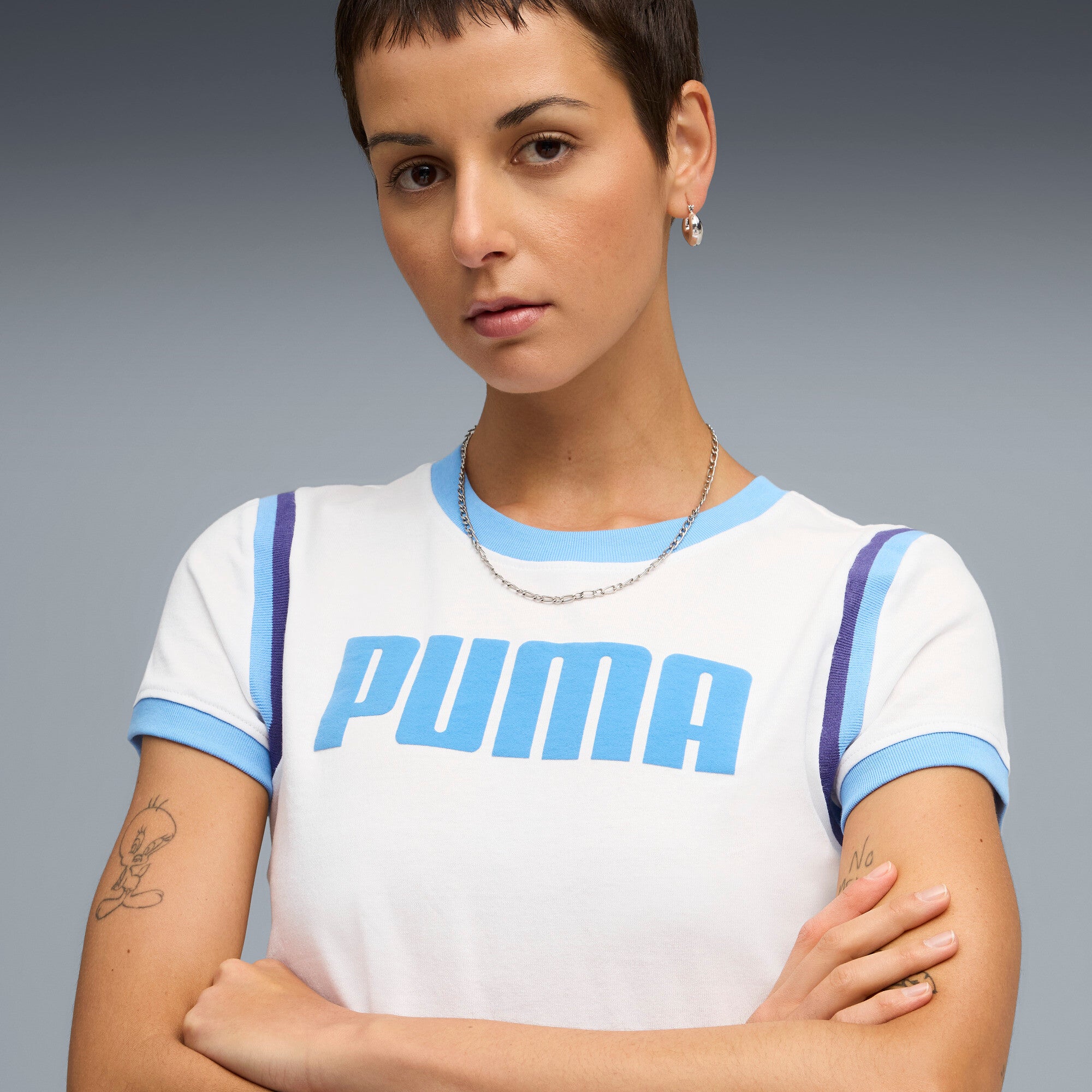 Future PUMA Archive Women's Graphic Baby Tee