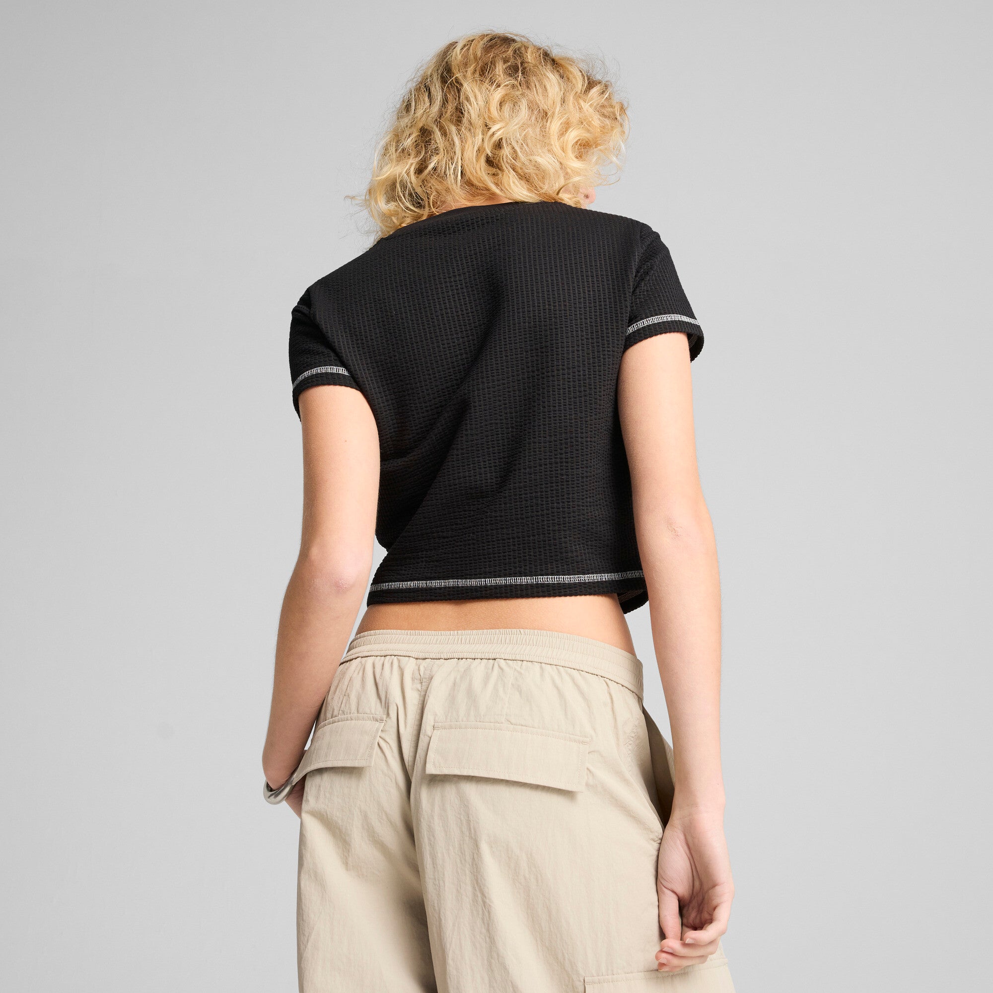 PUMA Dare To Textured Women's Baby Tee