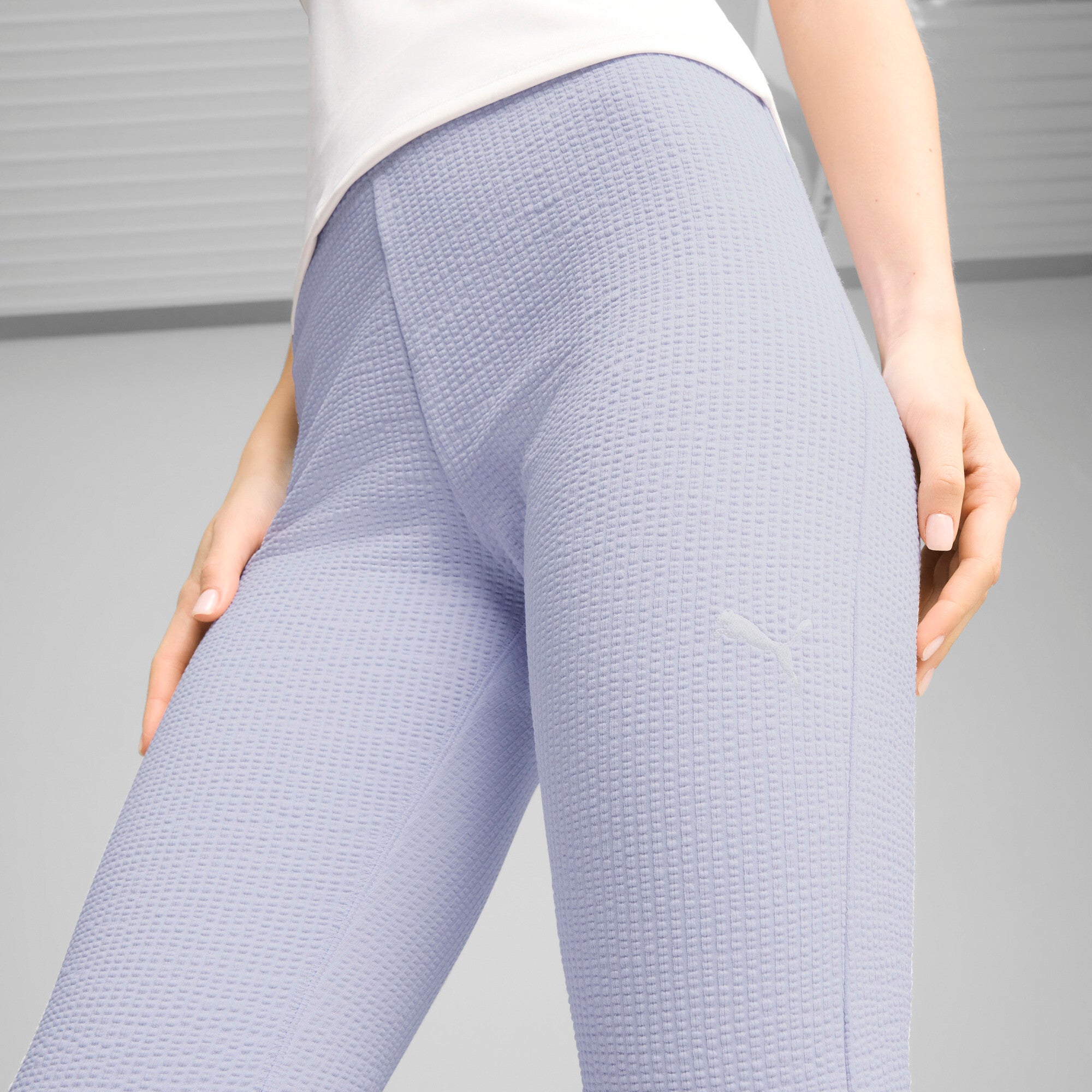 PUMA Dare To Women's Textured Flared Leggings
