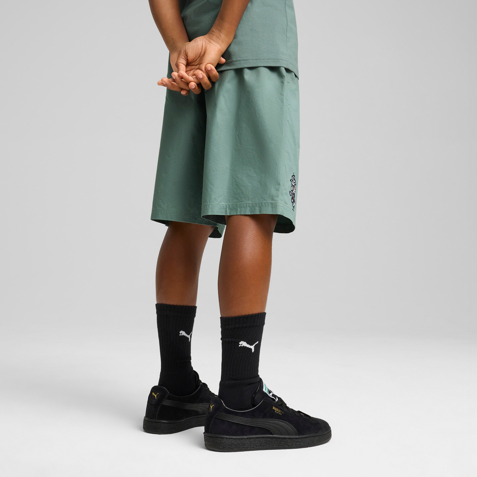 Super PUMA Big Kids' Woven Shorts