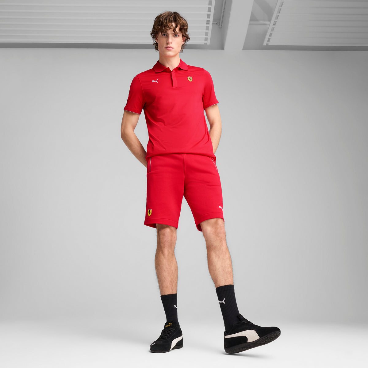PUMA Scuderia Ferrari Race Men's Sweat Shorts
